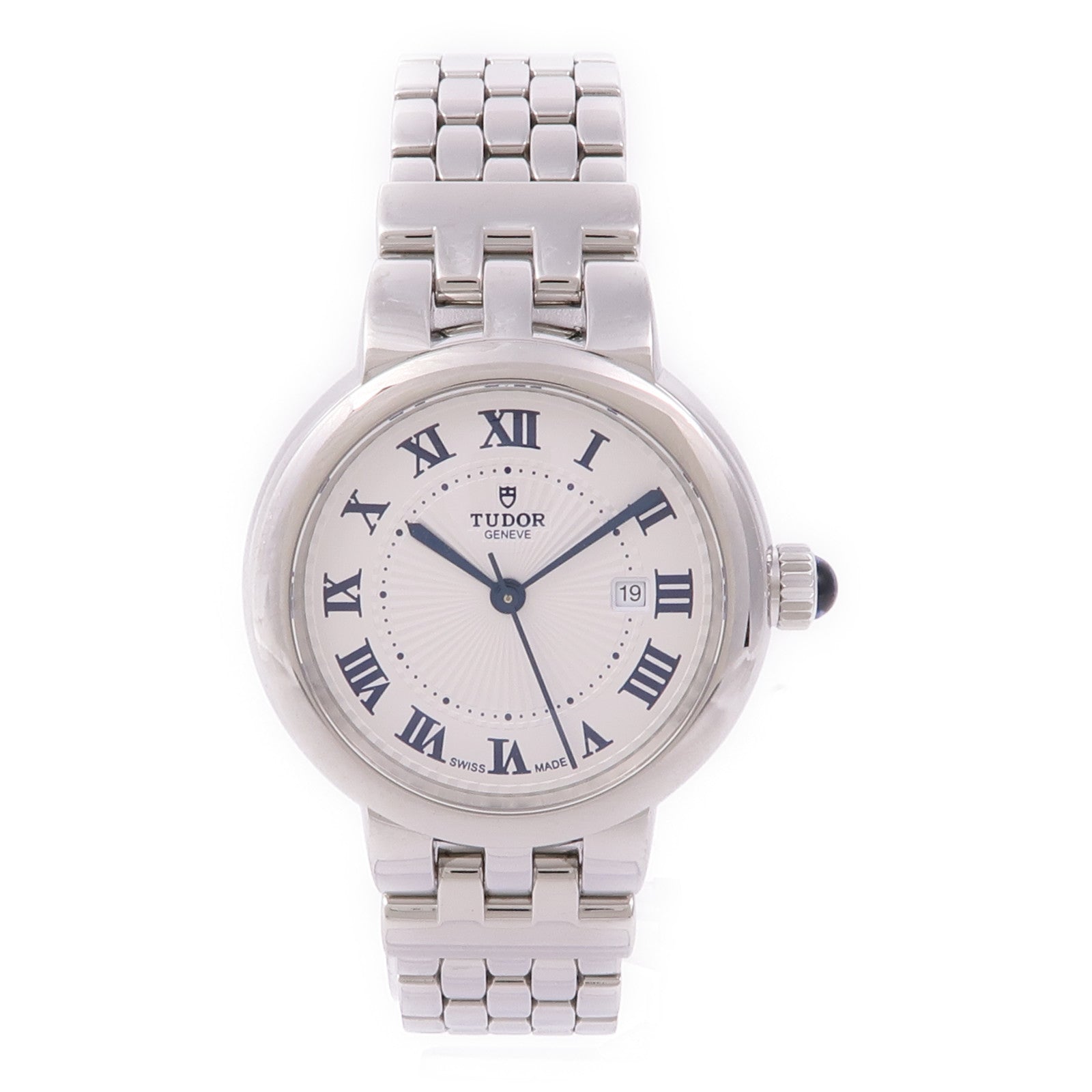 TUDOR Clair De Rose 35500 Automatic Watch Stainless Steel White