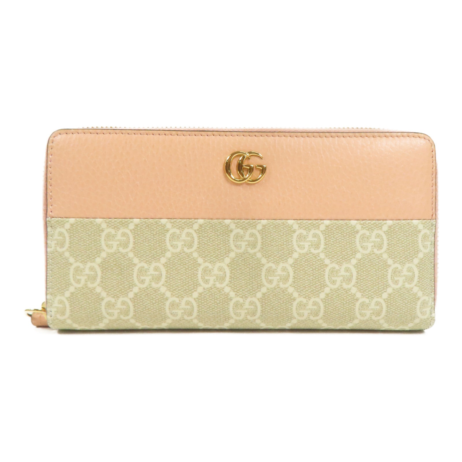 GUCCI 塗層帆布Wallet金扣長錢包