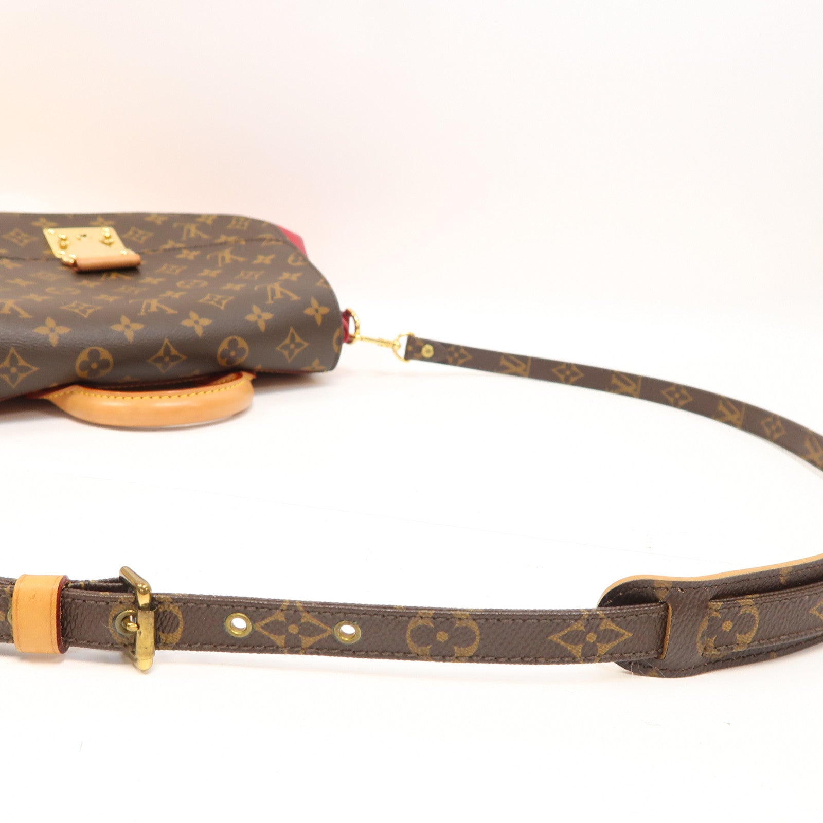 LOUIS VUITTON Monogram Eden MM金扣手挽肩背兩用袋啡色