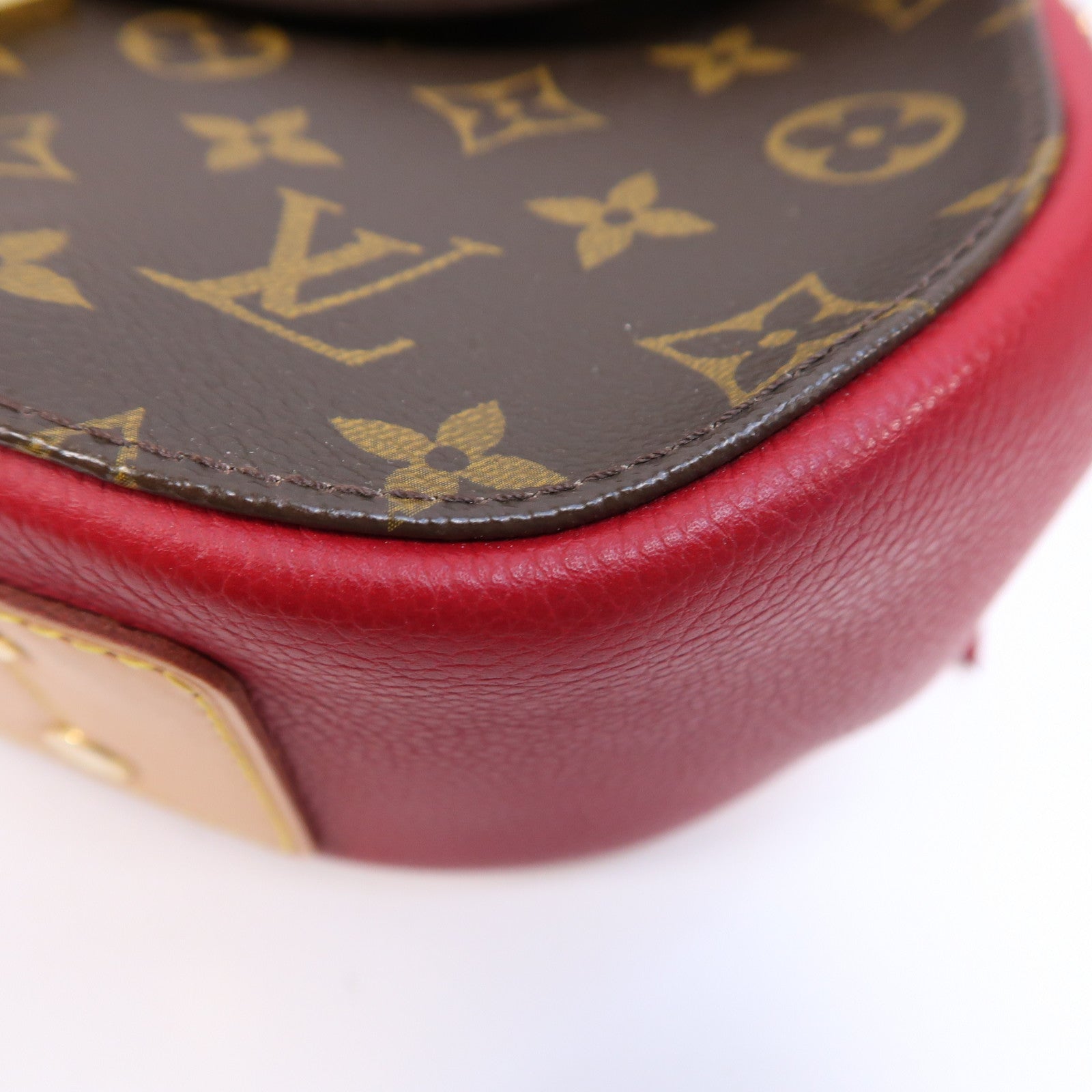 LOUIS VUITTON Monogram Eden MM金扣手挽肩背兩用袋啡色
