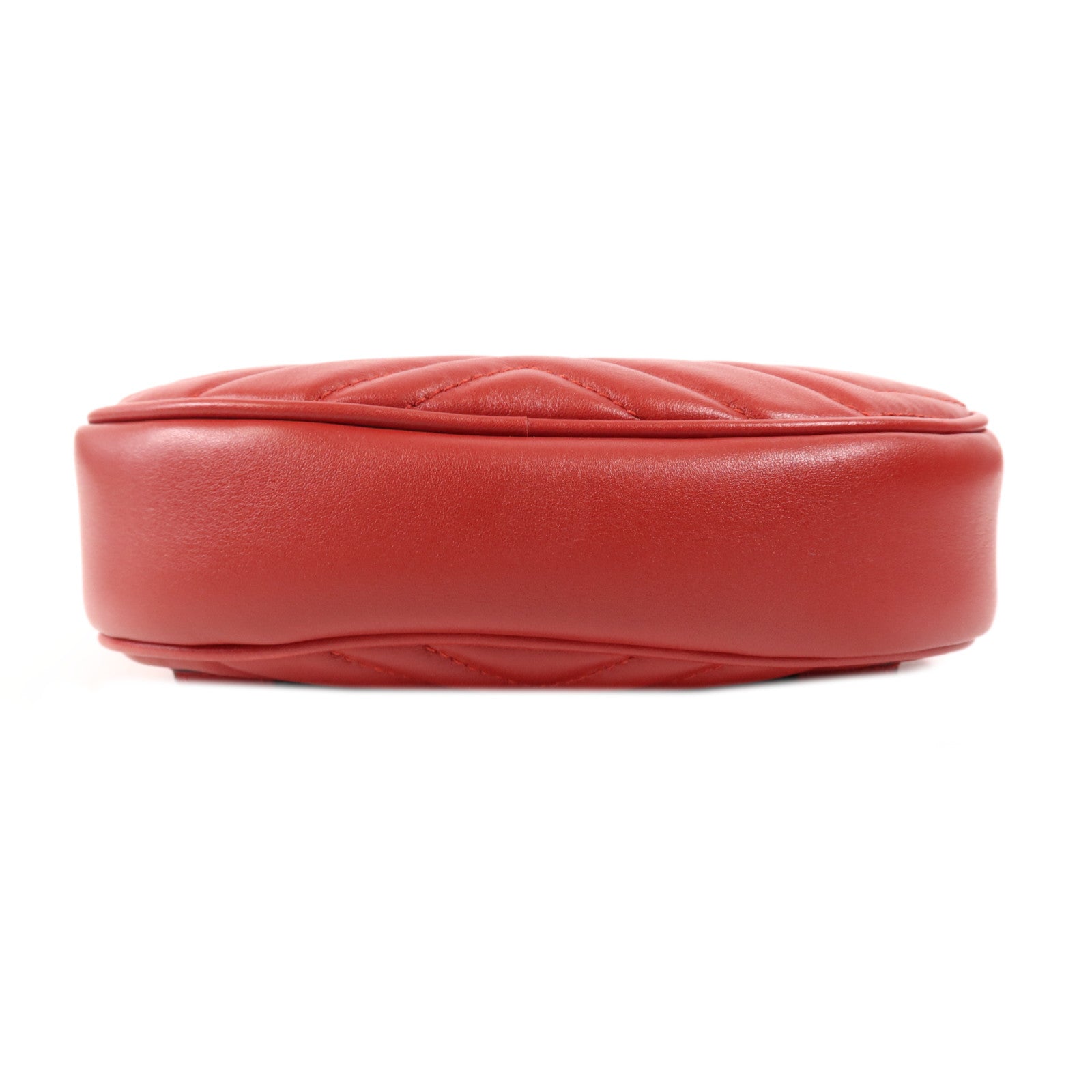 GUCCI 羊皮皮革GG Marmont金扣腰包