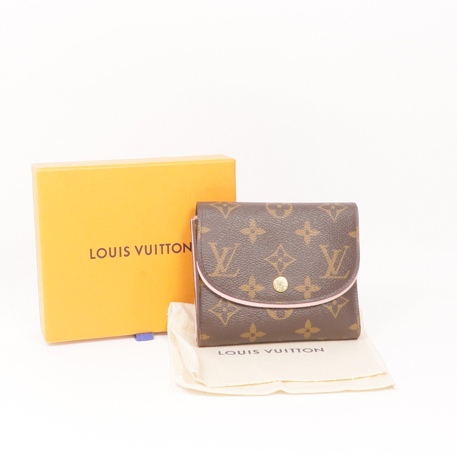 LOUIS VUITTON Monogram Portefeuille Ariane Wallet金扣錢包