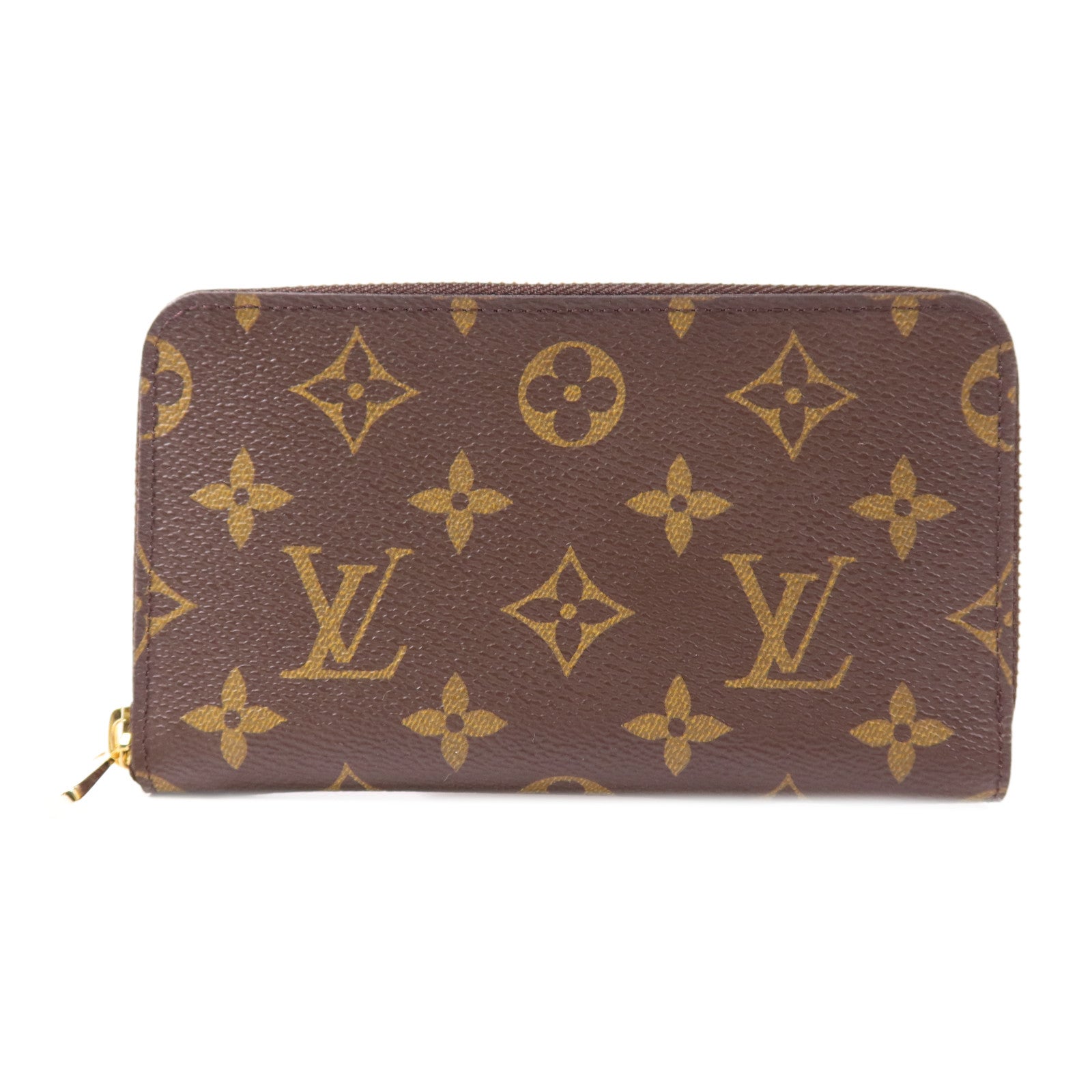 LOUIS VUITTON Monogram Zipper Long Wallet金扣長錢包