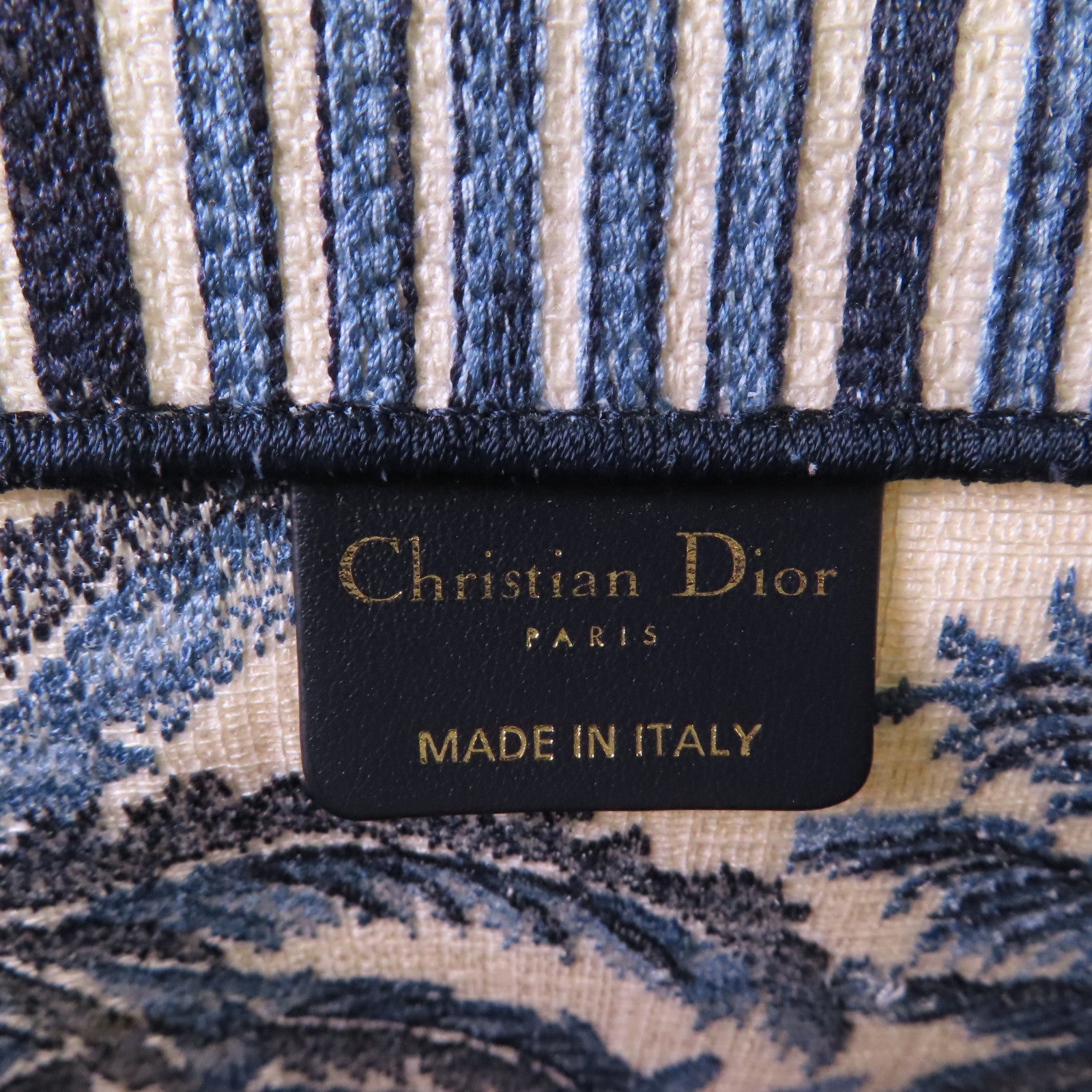 Dior 【激減優惠】帆布Book Tote Bag手挽袋藍色/白色