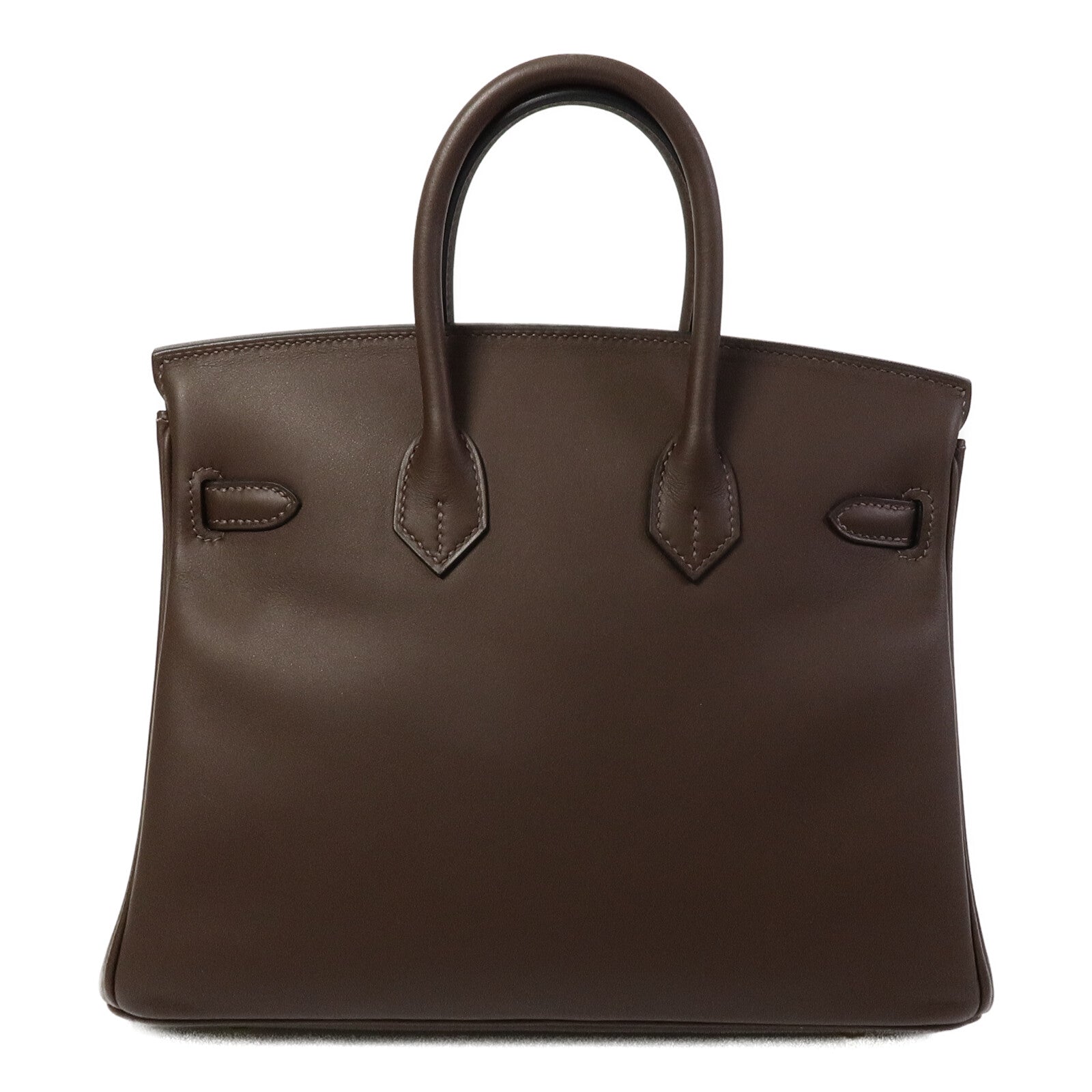 HERMES Swift皮革Birkin 25手挽袋Chocolat