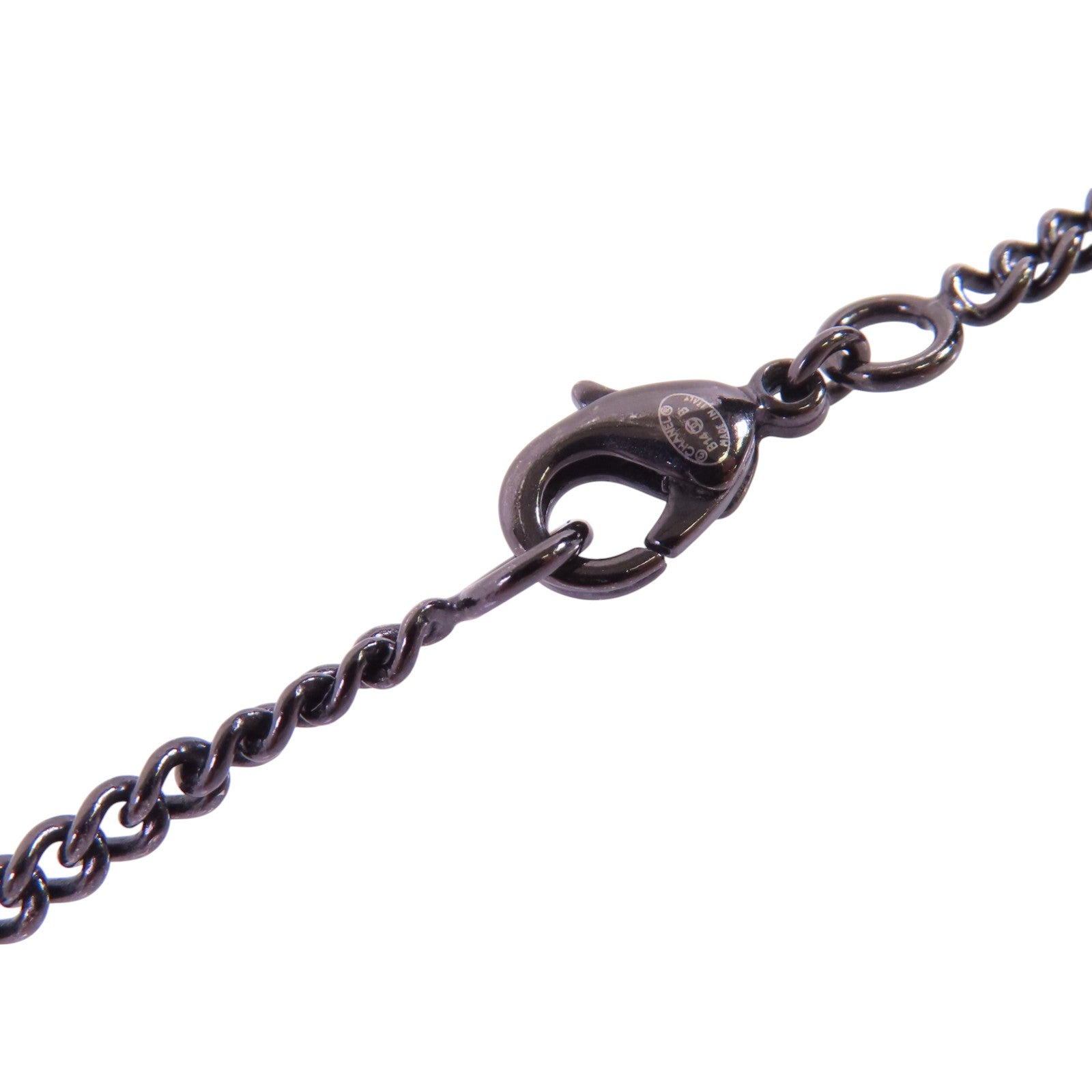 CHANEL 金屬/水鑽CC Necklace項鏈