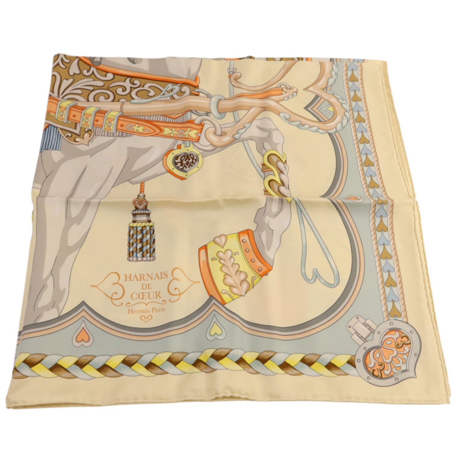HERMES 絲質Scarf 90x90絲巾