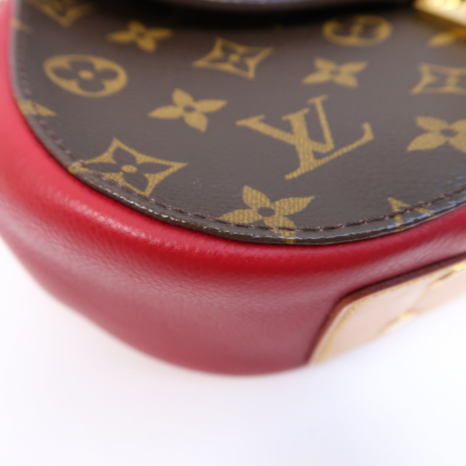LOUIS VUITTON Monogram Eden MM金扣手挽肩背兩用袋啡色