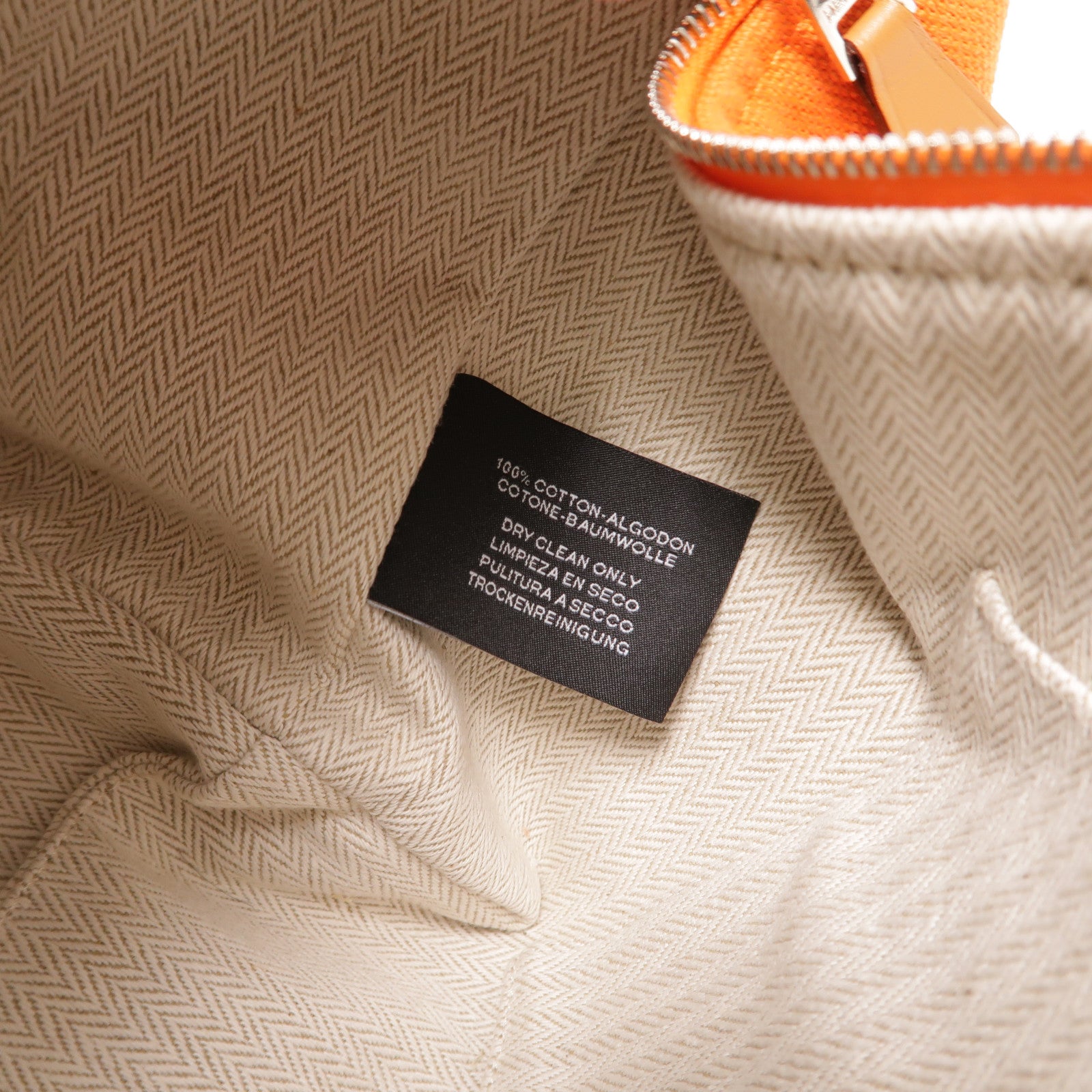 HERMES 帆布Bride a Brac Case手挽袋
