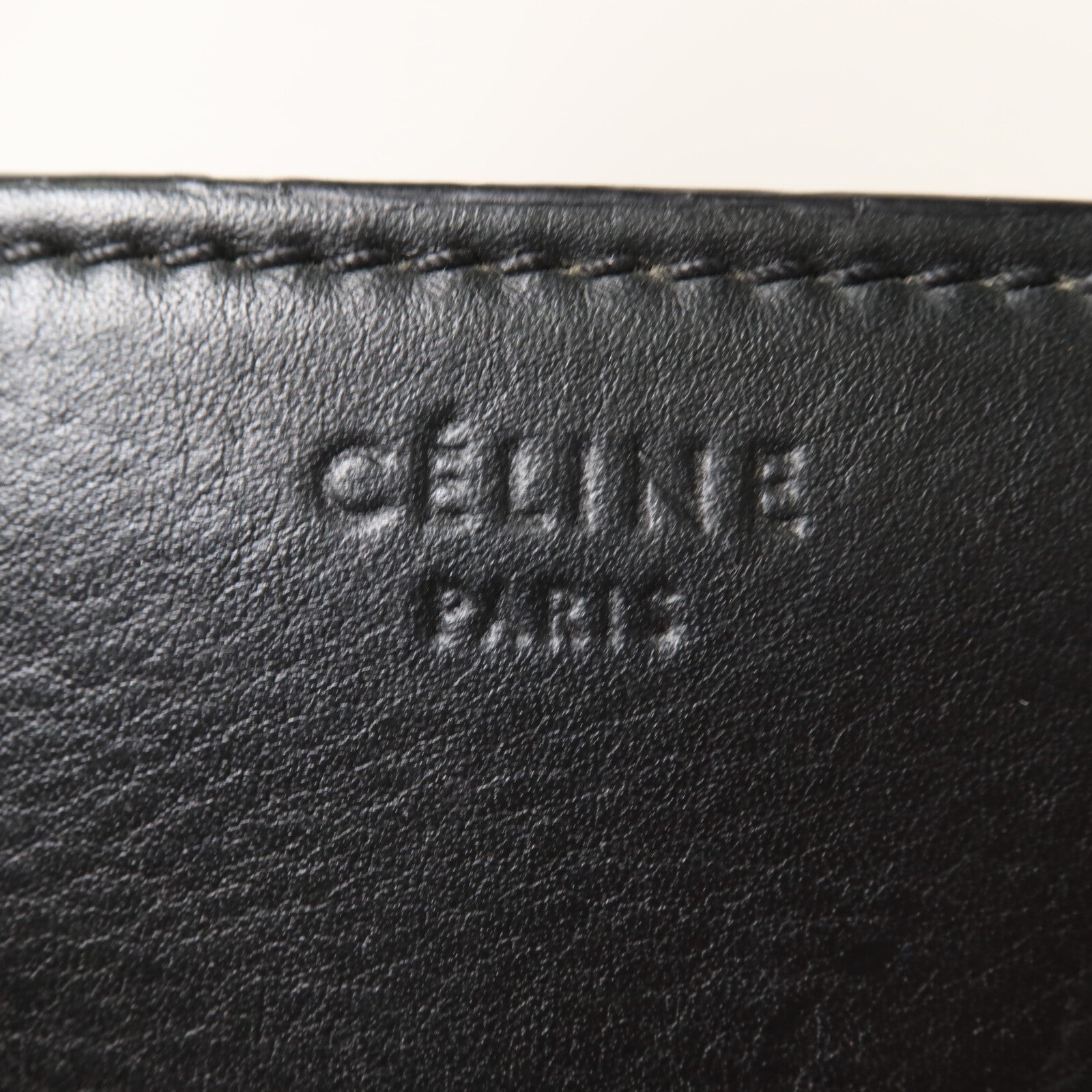 CELINE 牛皮皮革Phantom Luggage手挽袋