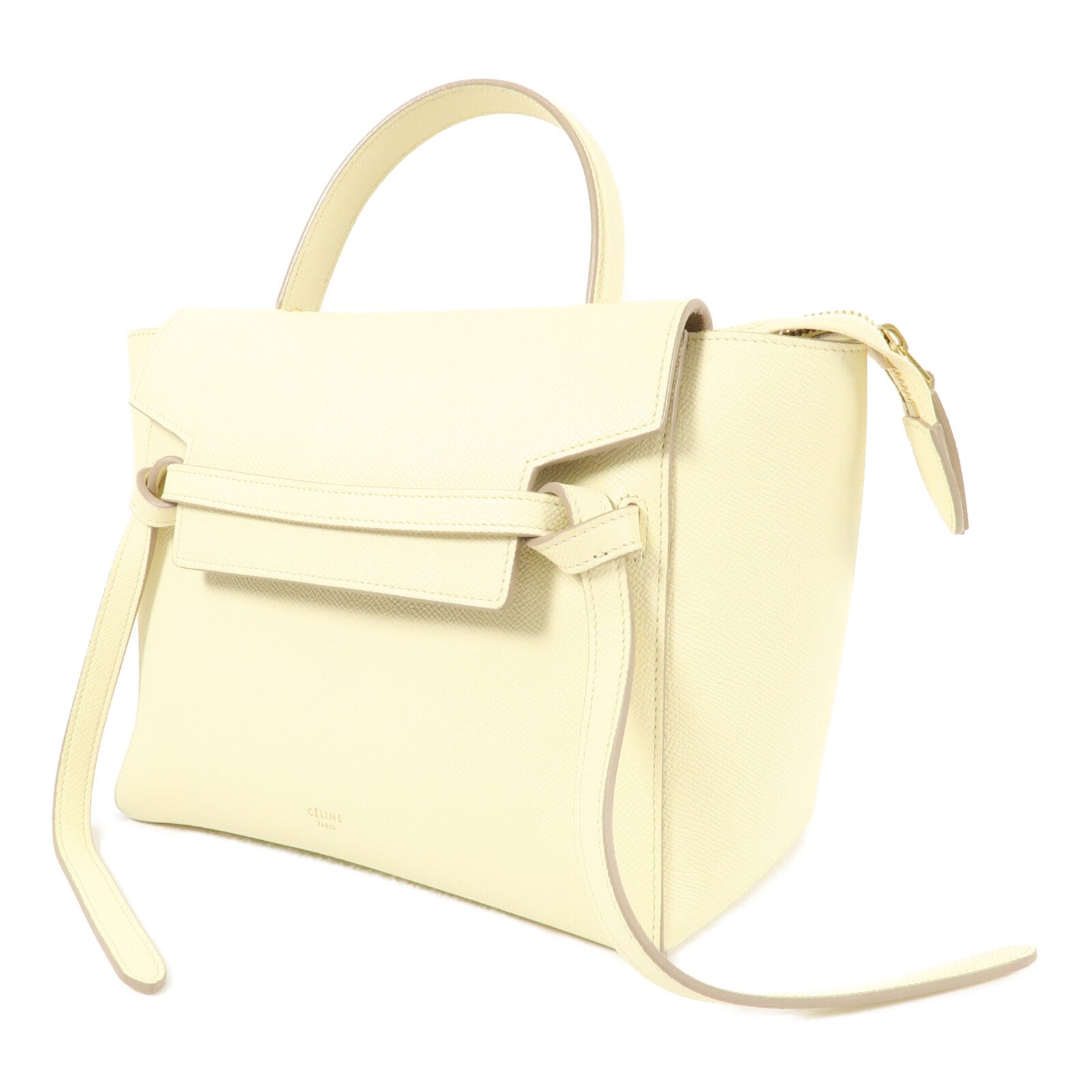 CELINE 牛皮皮革Micro Belt Bag手挽肩背兩用袋
