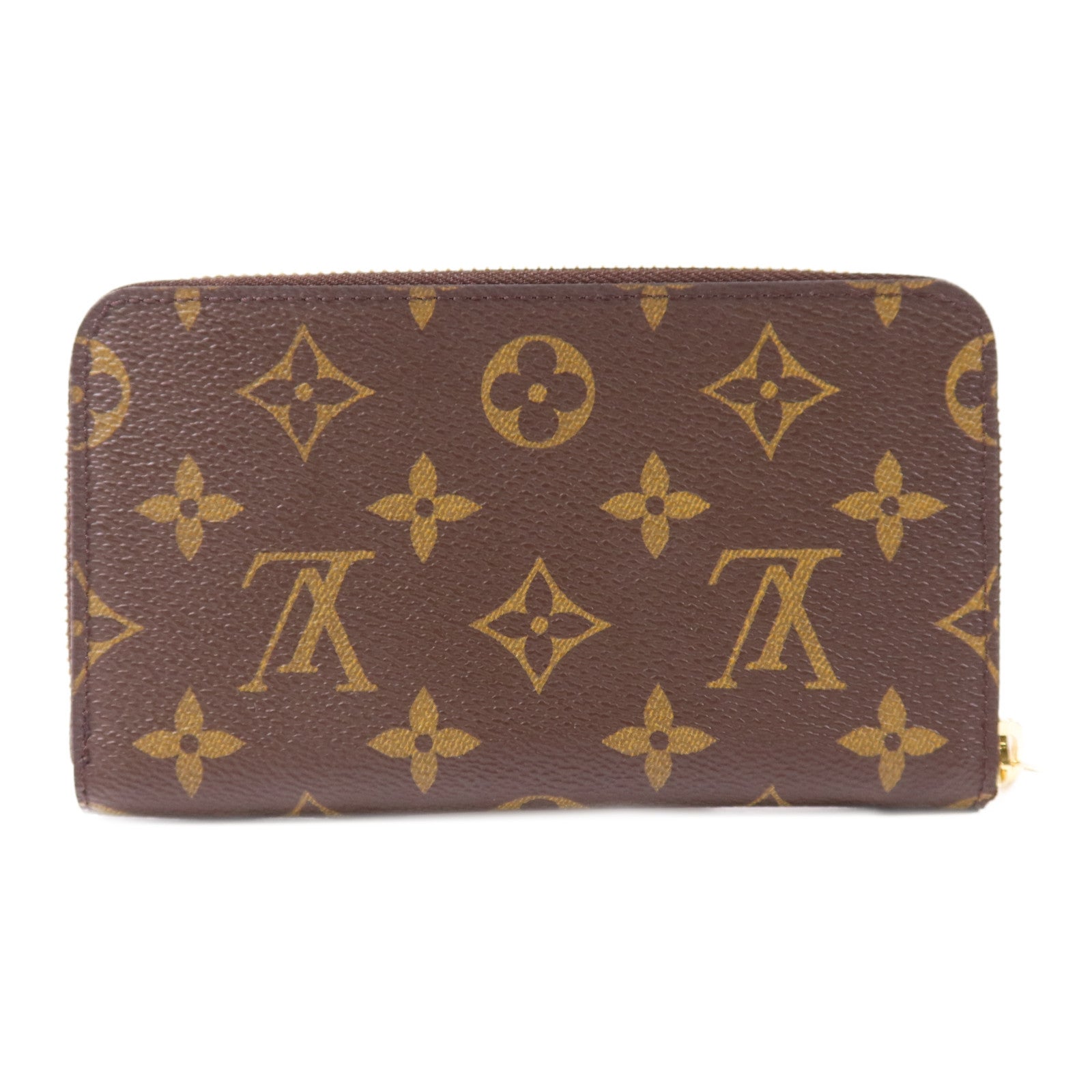 LOUIS VUITTON Monogram Zipper Long Wallet金扣長錢包
