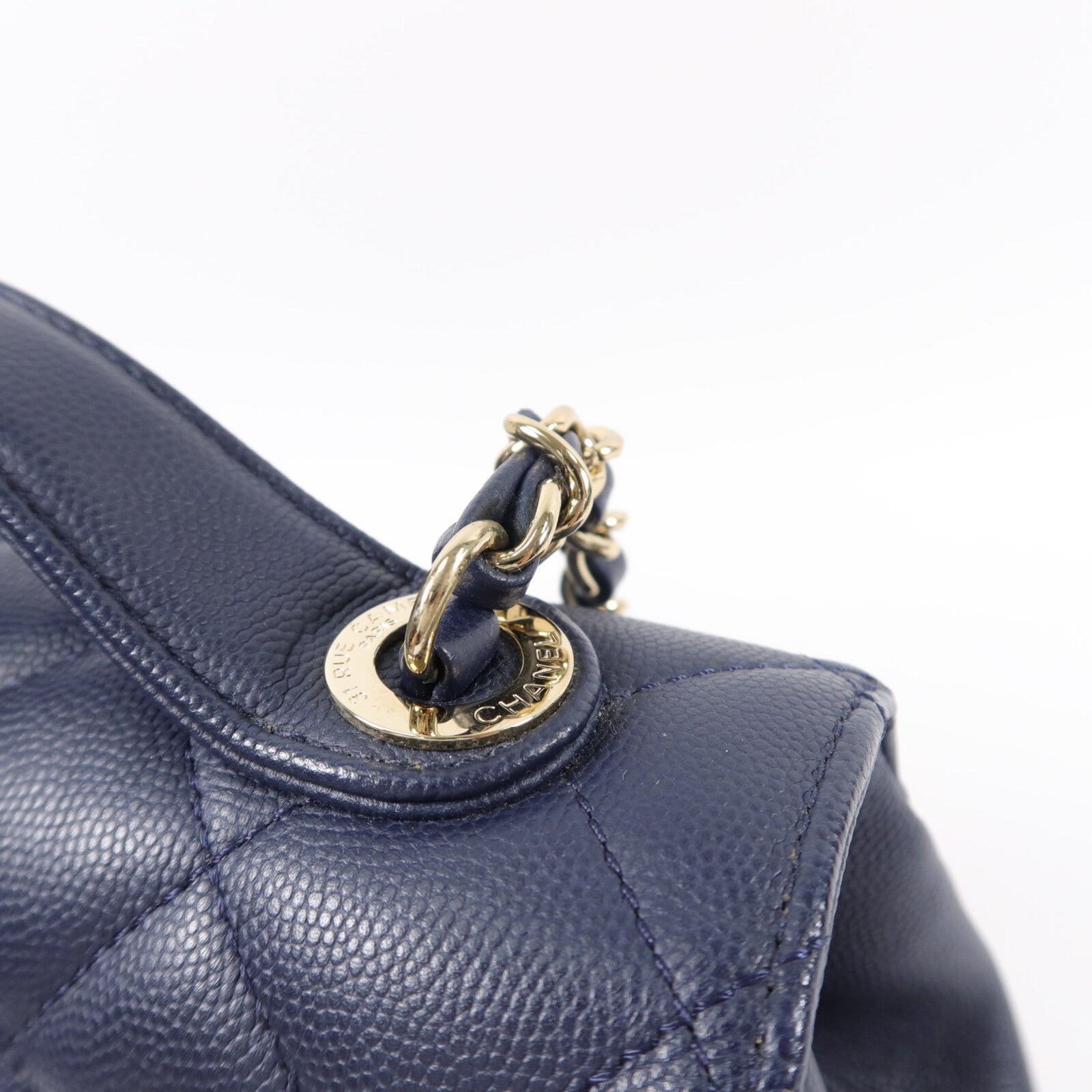 CHANEL 牛皮皮革Business Affinity Medium手挽肩背兩用袋