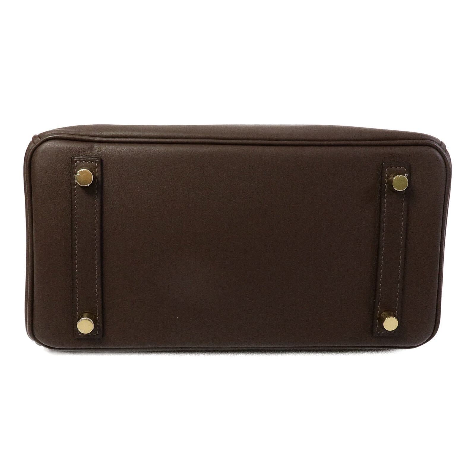 HERMES Swift皮革Birkin 25手挽袋Chocolat
