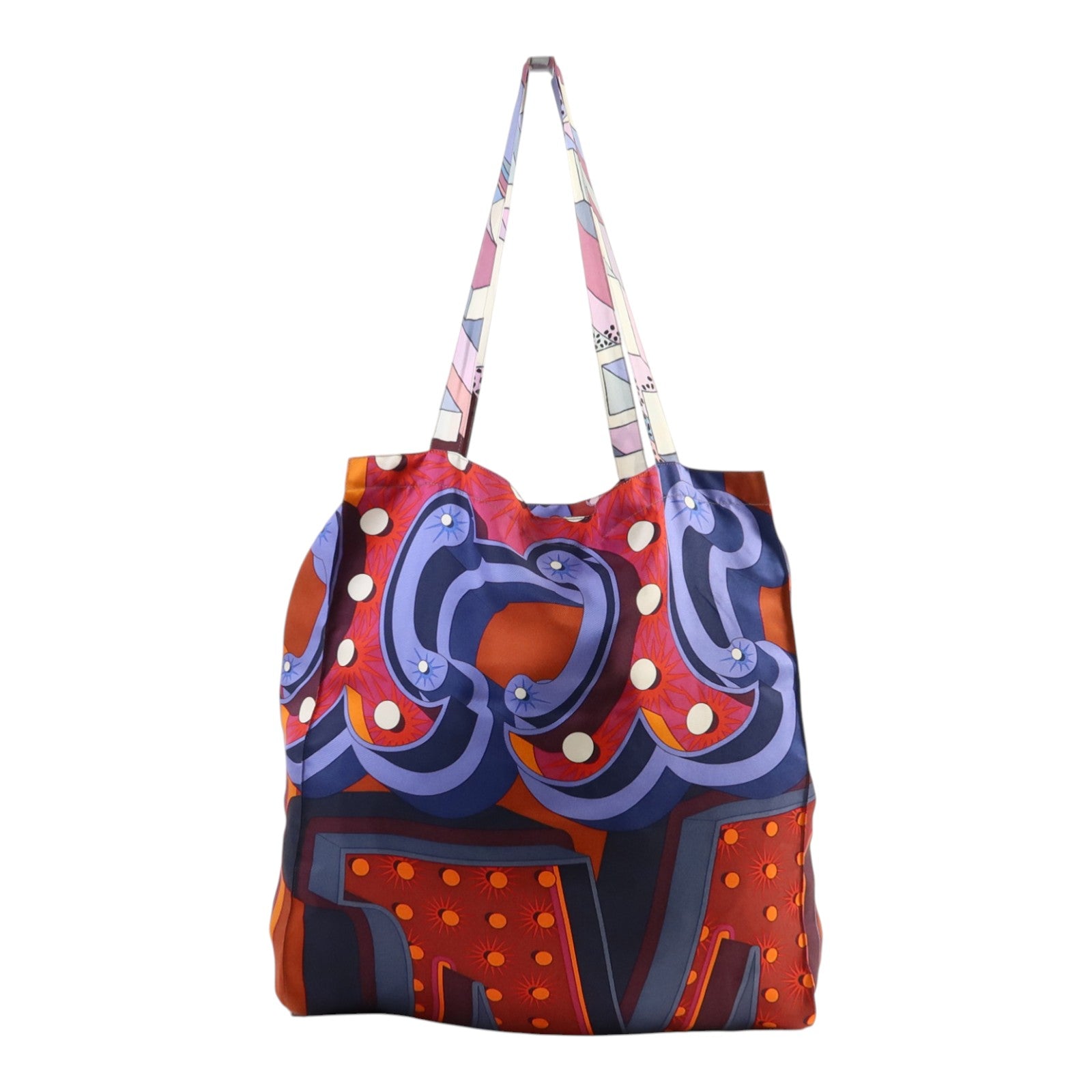 HERMES 絲質Petit H Limited肩背袋