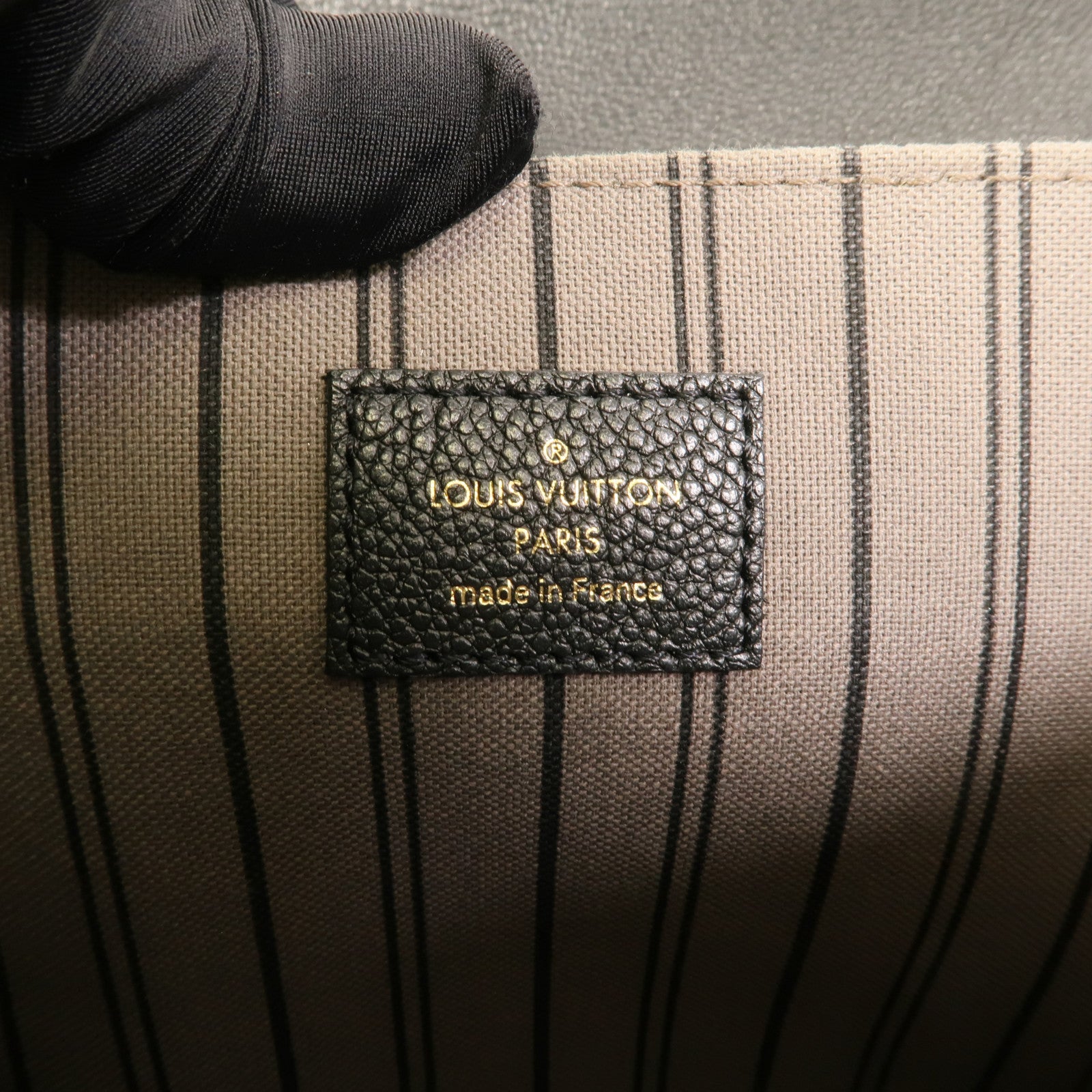 LOUIS VUITTON Monogram Empreinte Pochette Metis金扣手挽肩背兩用袋
