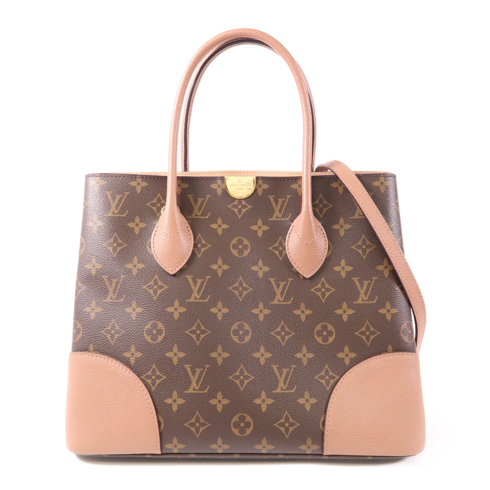LOUIS VUITTON Monogram Flandrin金扣手挽肩背兩用袋