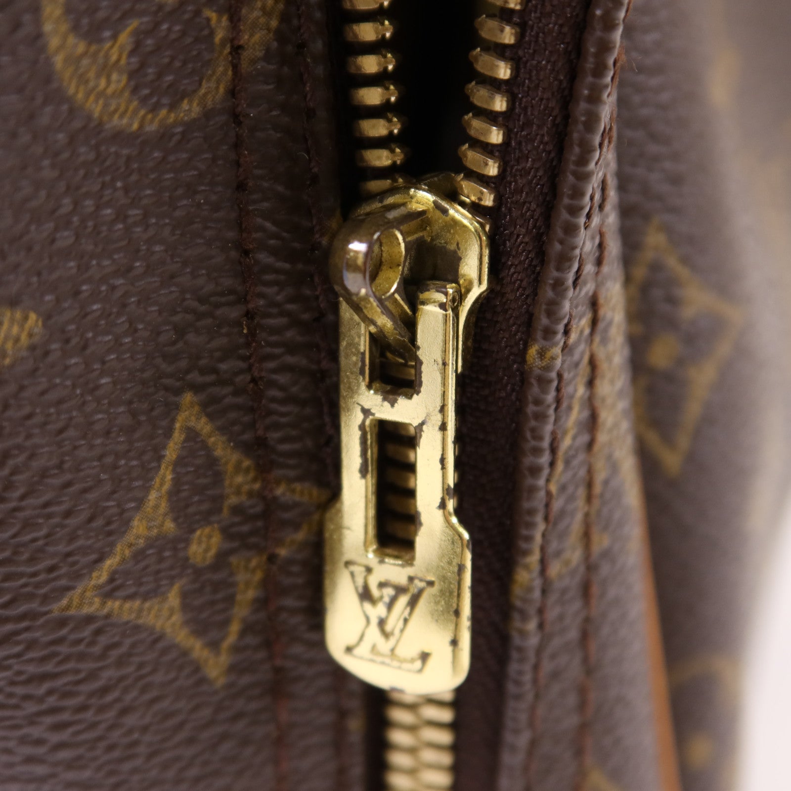 LOUIS VUITTON Monogram Excursion Shoe Case金扣手挽袋M41450