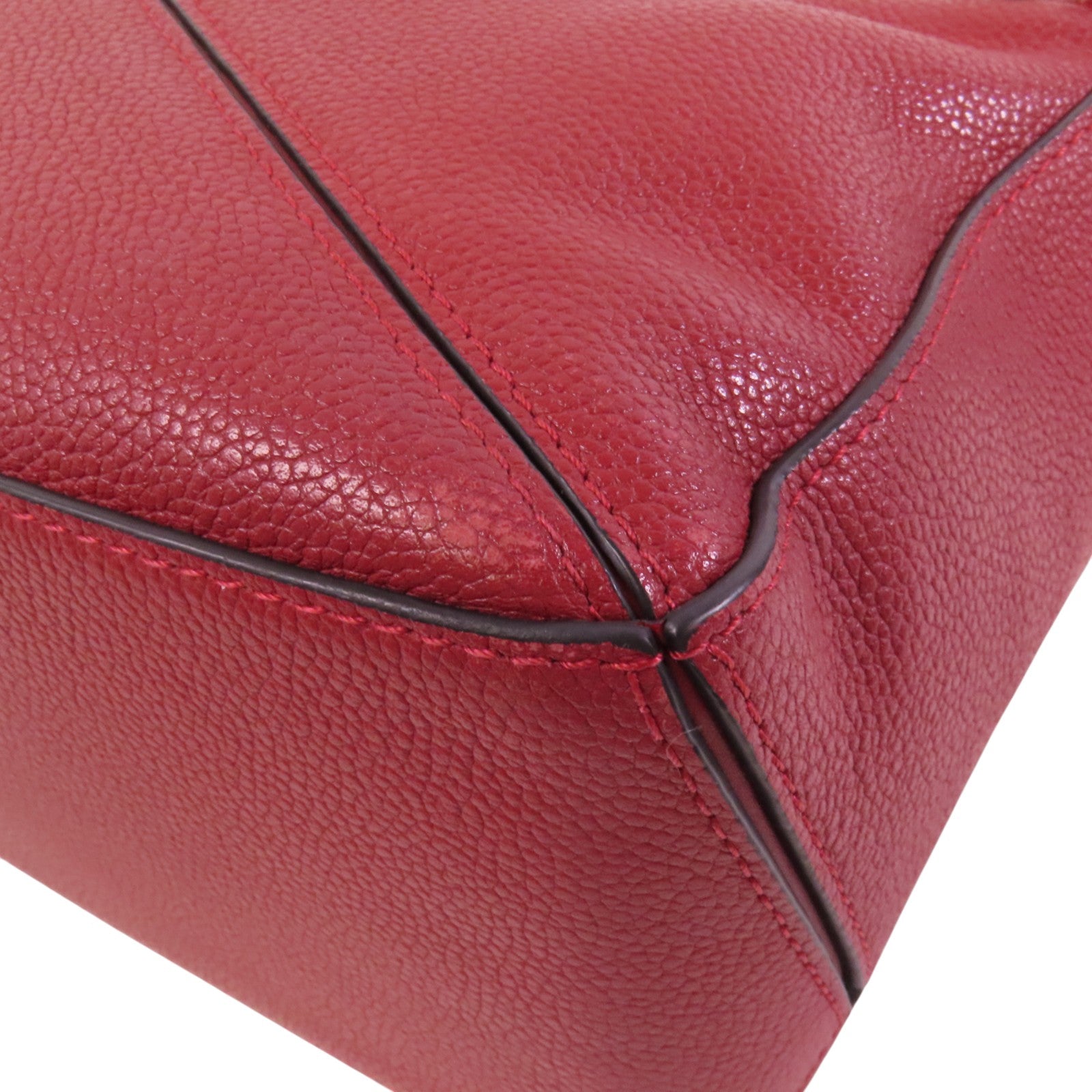 LOEWE 牛皮皮革Puzzle Small金扣手挽肩背兩用袋