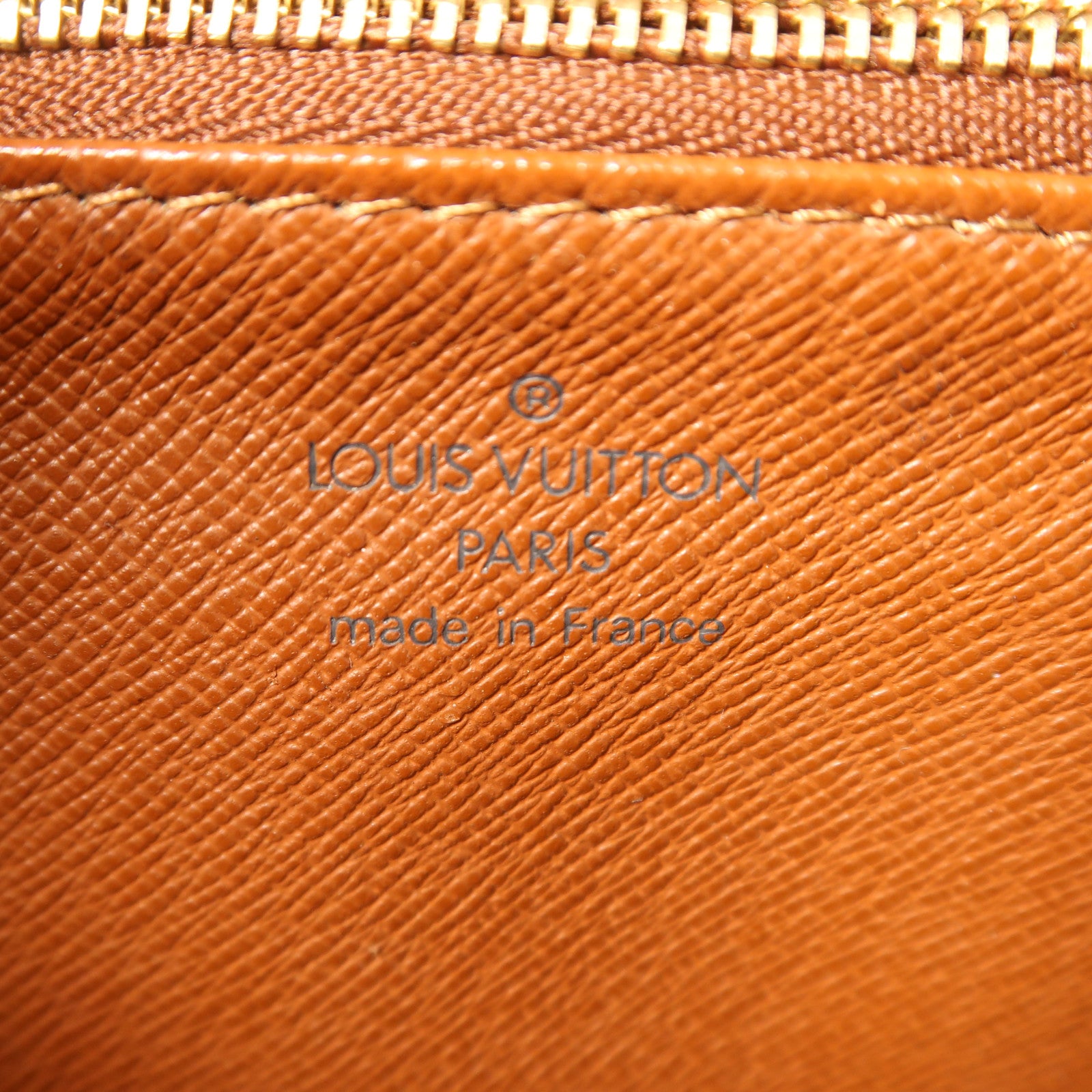 LOUIS VUITTON Monogram Malesherbes金扣手挽袋