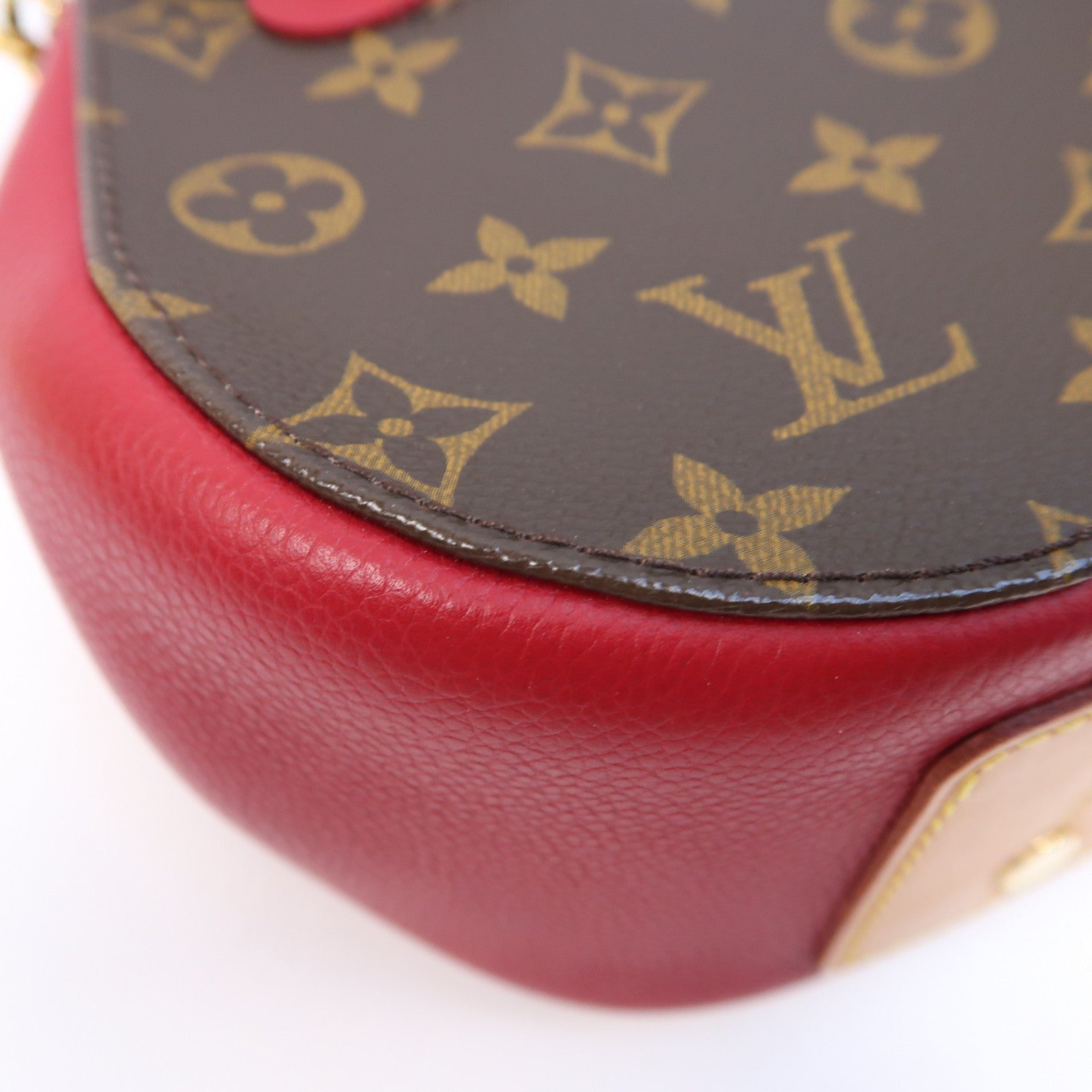 LOUIS VUITTON Monogram Eden MM金扣手挽肩背兩用袋啡色