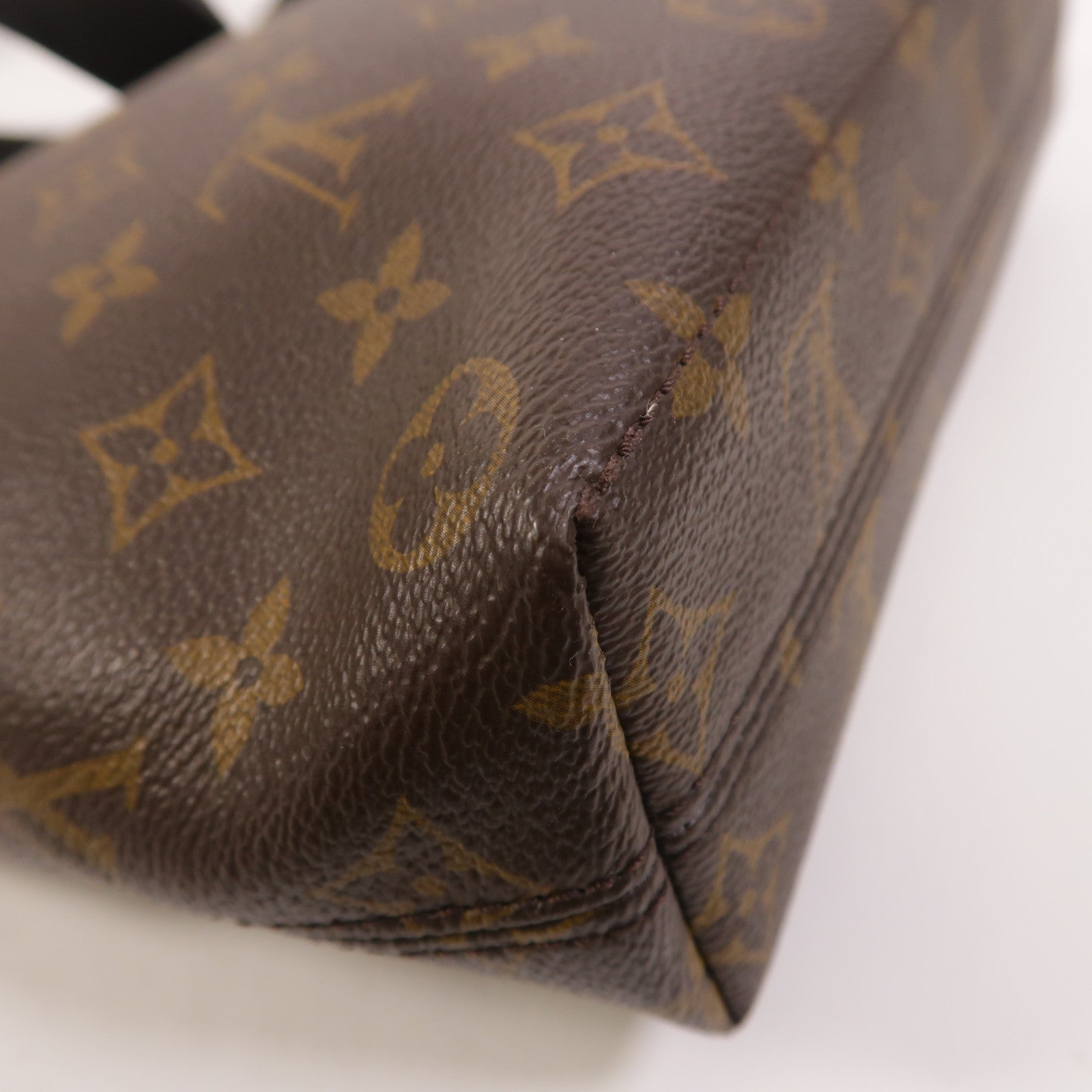 LOUIS VUITTON Monogram Macassar Magnetic Messenger Bag肩背袋棕色