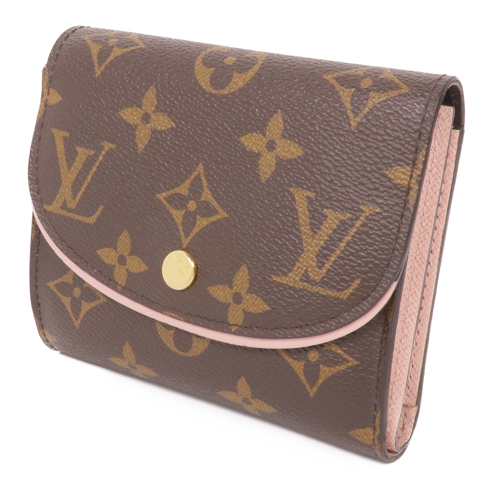 LOUIS VUITTON Monogram Portefeuille Ariane Wallet金扣錢包