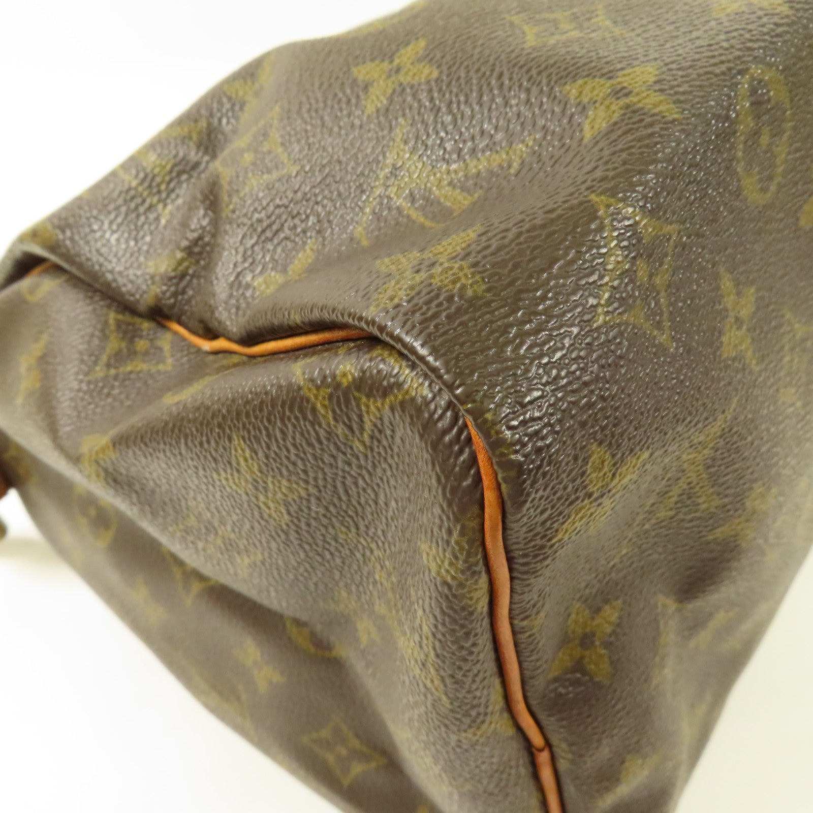 LOUIS VUITTON LV GHW Speedy 30 Handbag Boston Bag M41526 Monogram Brown