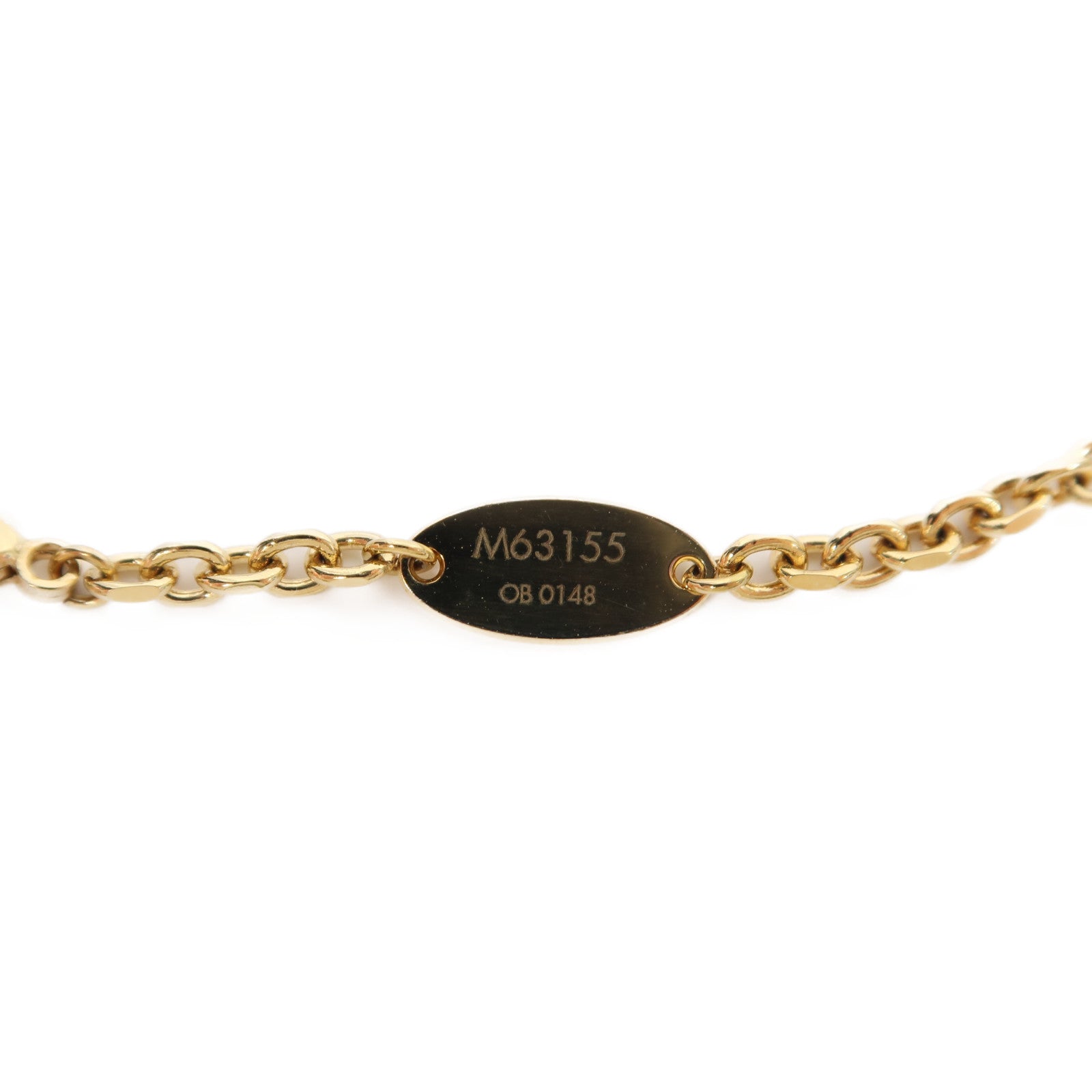 LOUIS VUITTON 金屬Monogram Miss LV Bracelet手鏈金色/粉紅色/白色