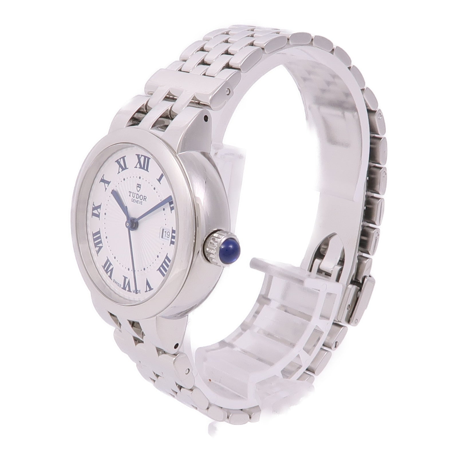 TUDOR Clair De Rose 35500 Automatic Watch Stainless Steel White