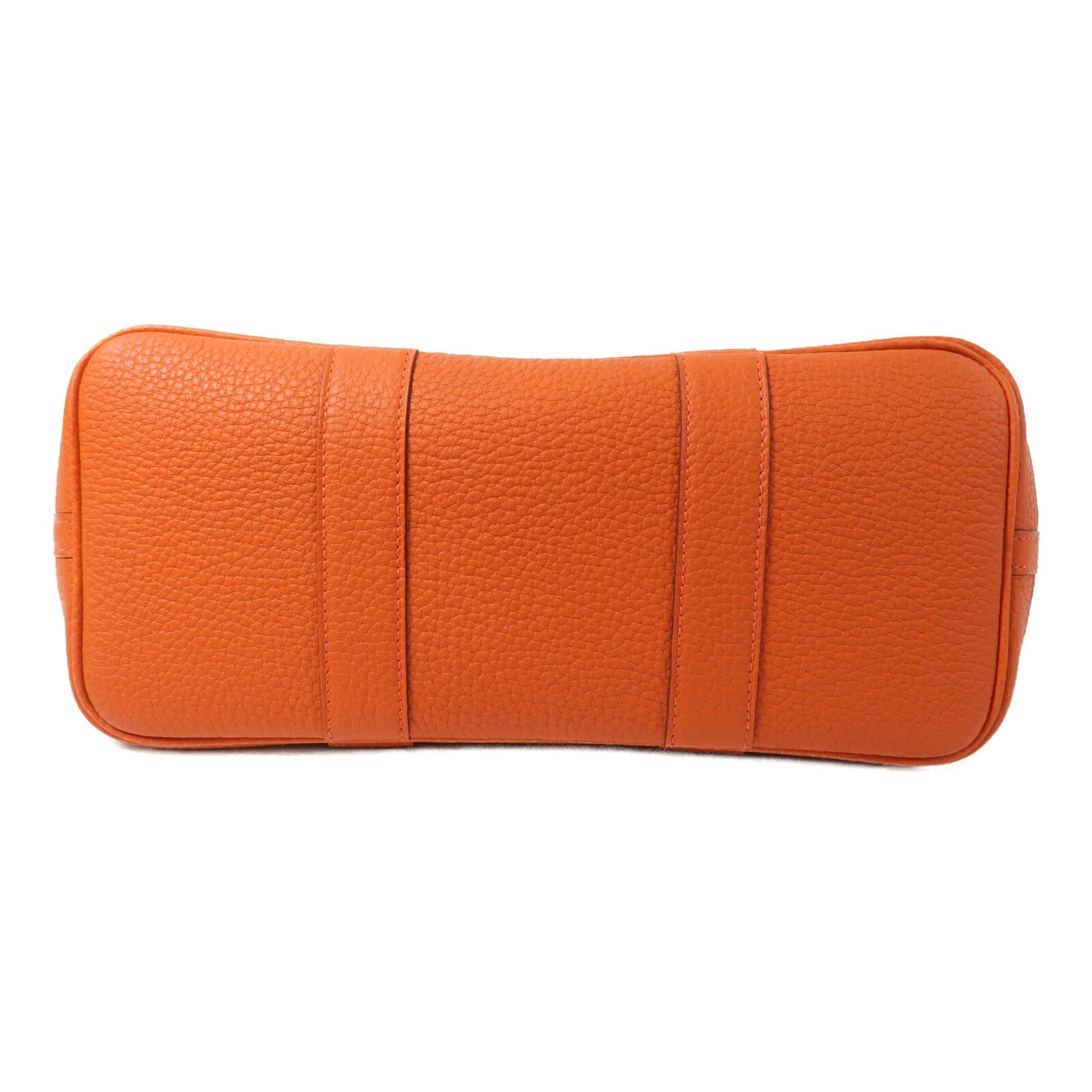 HERMES 帆布Garden Party TPM手挽袋Rough Grenat/Poppy