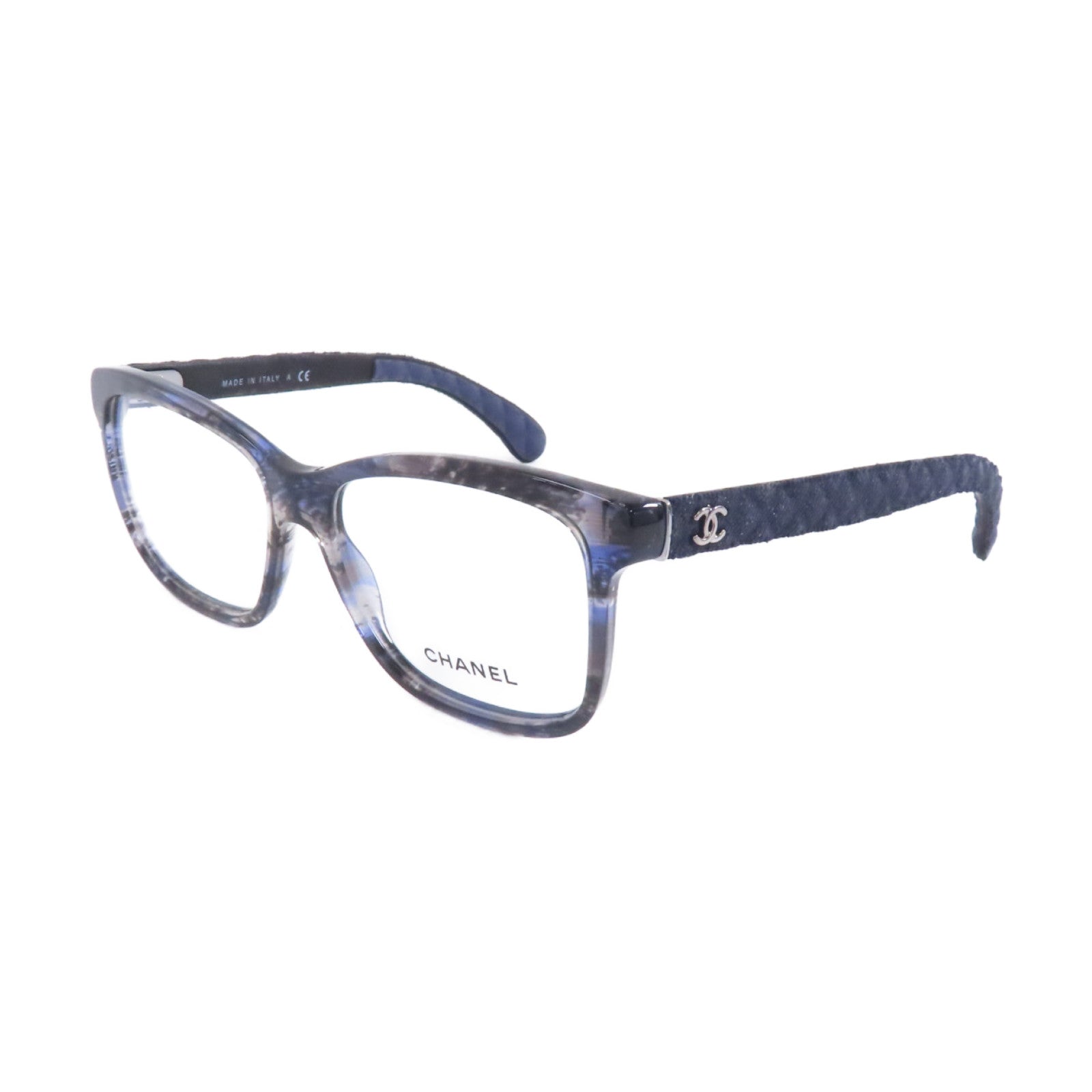 CHANEL PVC Glasses眼鏡黑色/藍色