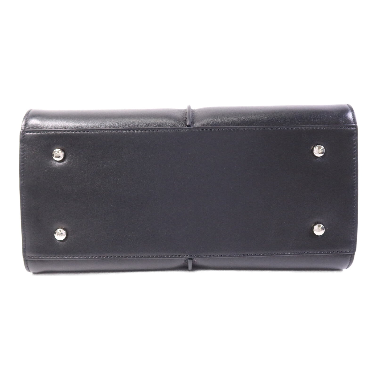 TOD'S 牛皮皮革2 Way Shoulder Bag銀扣肩背袋