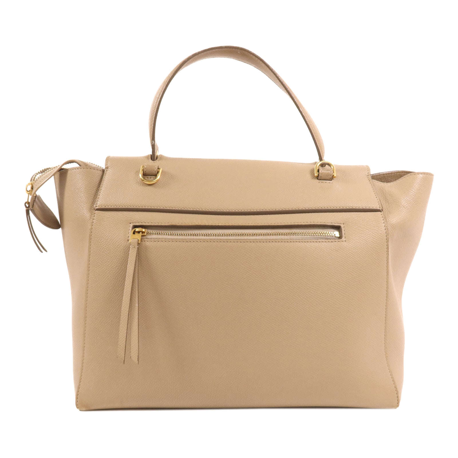 CELINE 牛皮皮革Mini Belt Bag金扣手挽肩背兩用袋