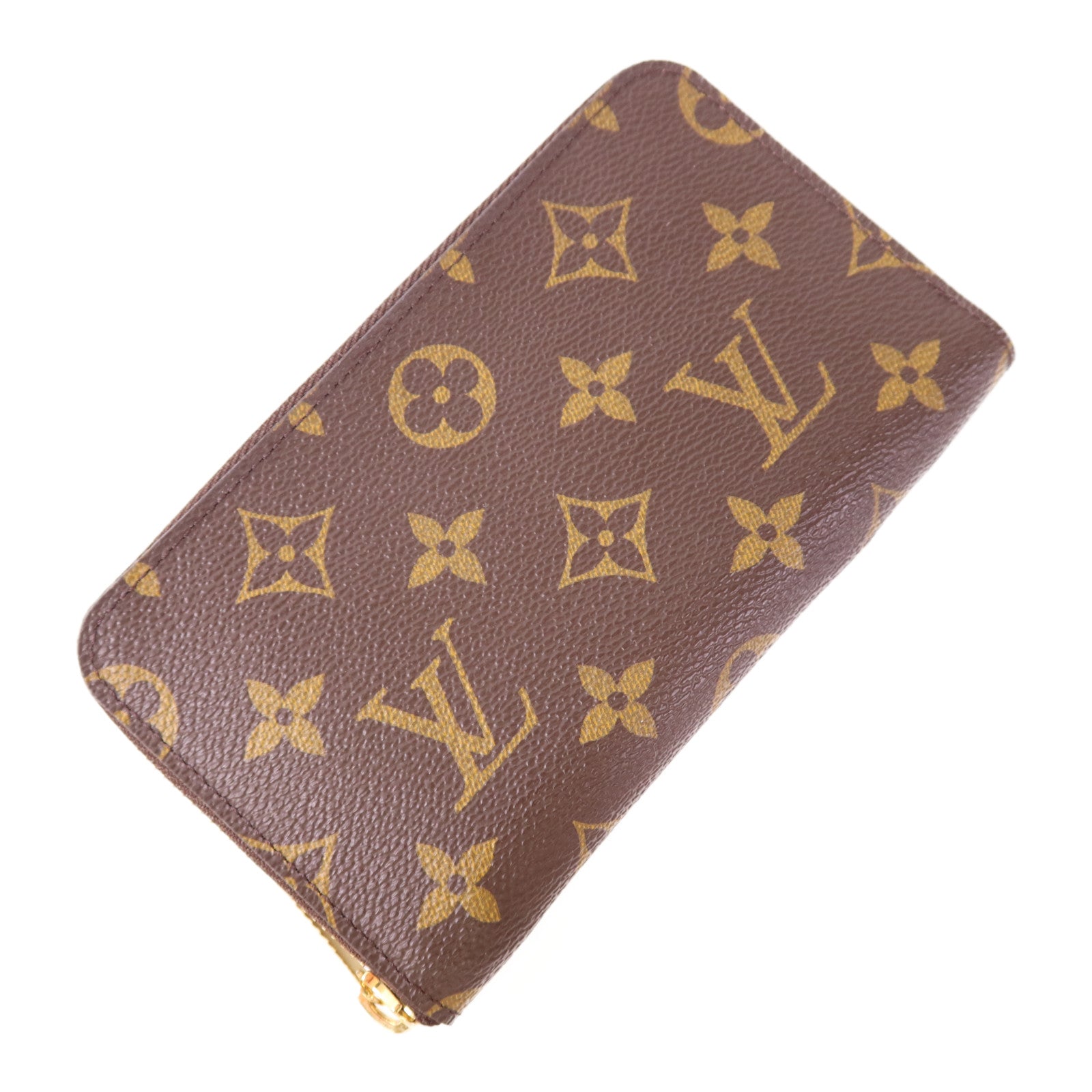 LOUIS VUITTON Monogram Zipper Long Wallet金扣長錢包