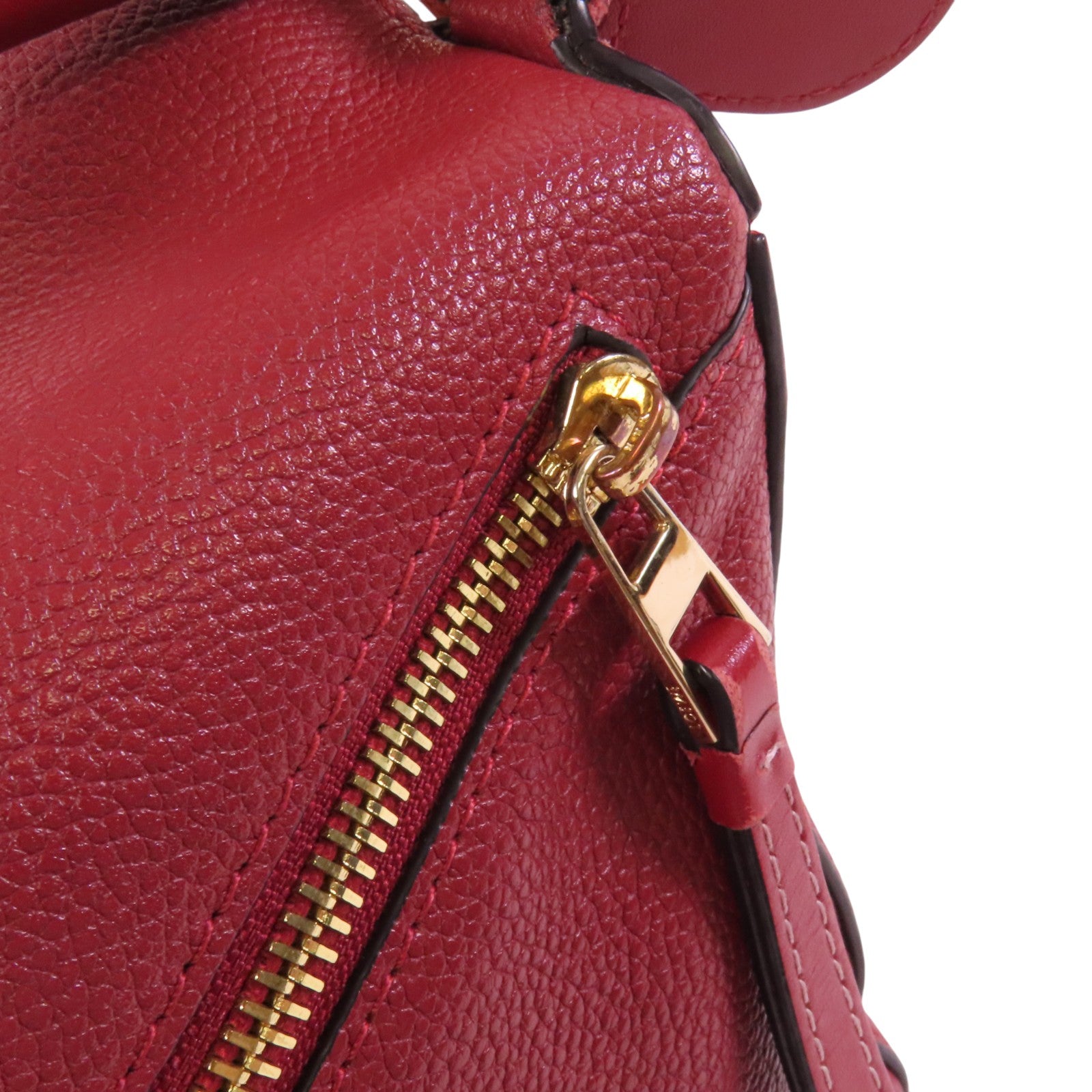 LOEWE 牛皮皮革Puzzle Small金扣手挽肩背兩用袋