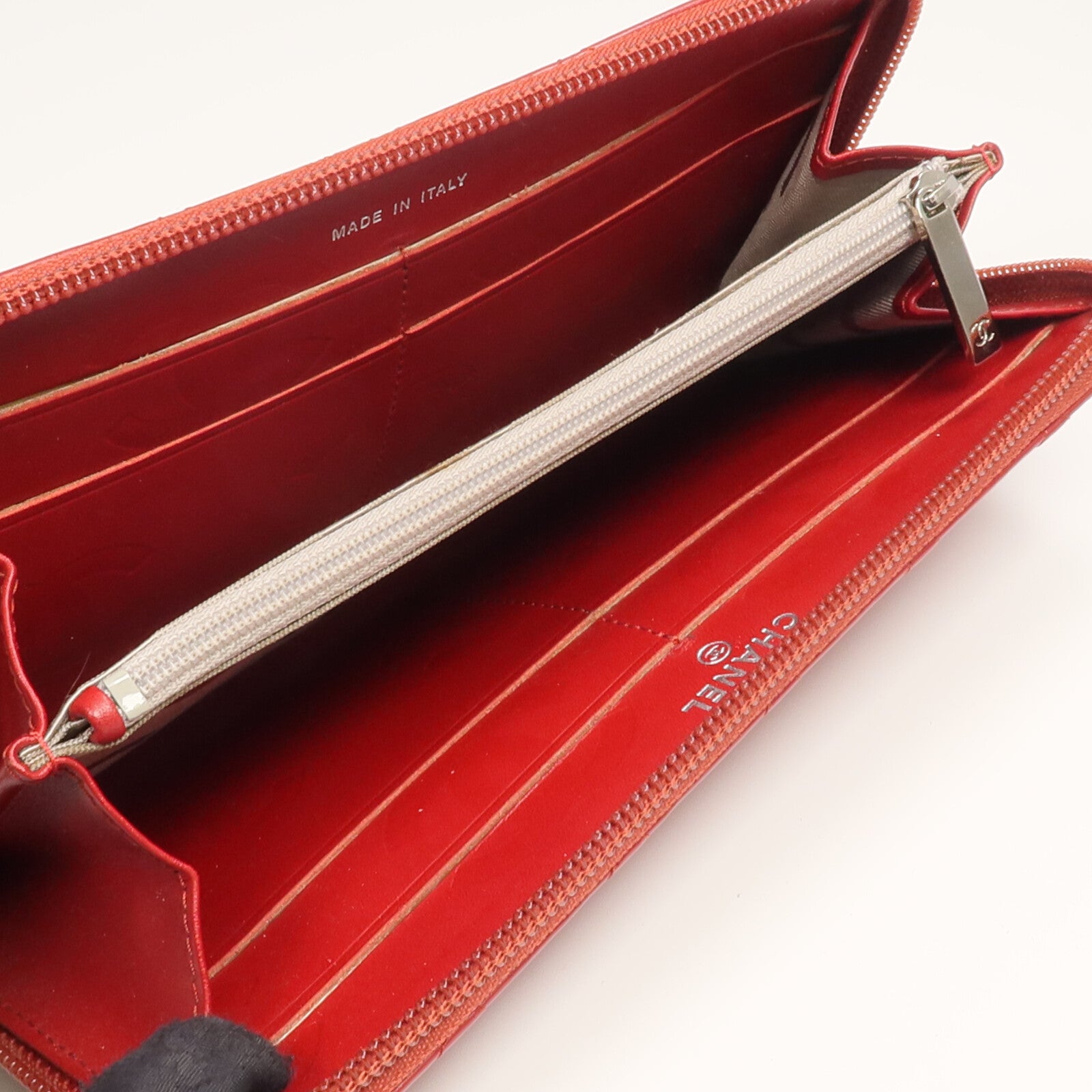 CHANEL 牛皮皮革Cambon Long Wallet長錢包