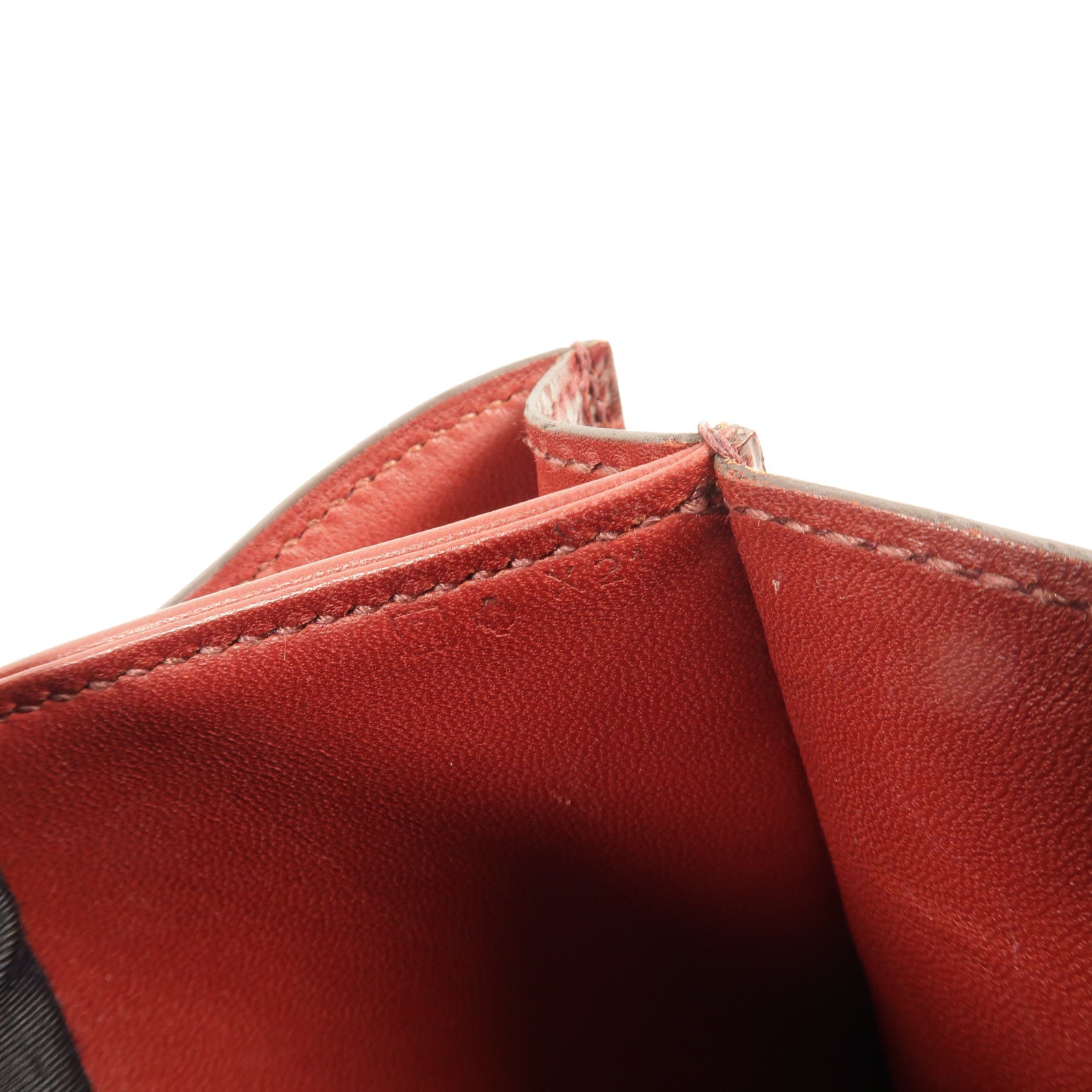HERMES 鱷魚/蜥蜴皮革Constance Mini肩背袋Bourgogne/Rouge Move