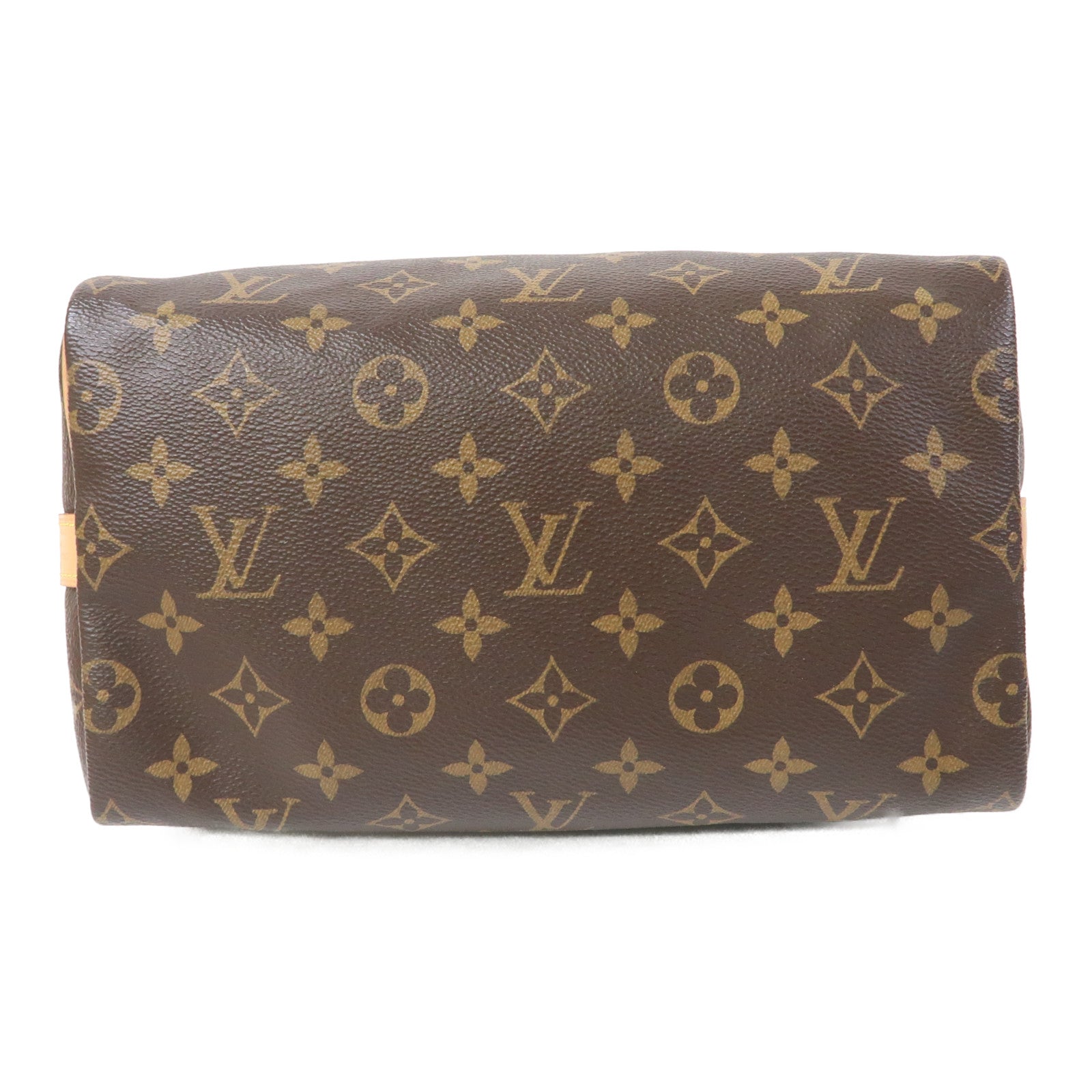 LOUIS VUITTON Monogram Speedy Bandouliere 25金扣肩背袋啡色