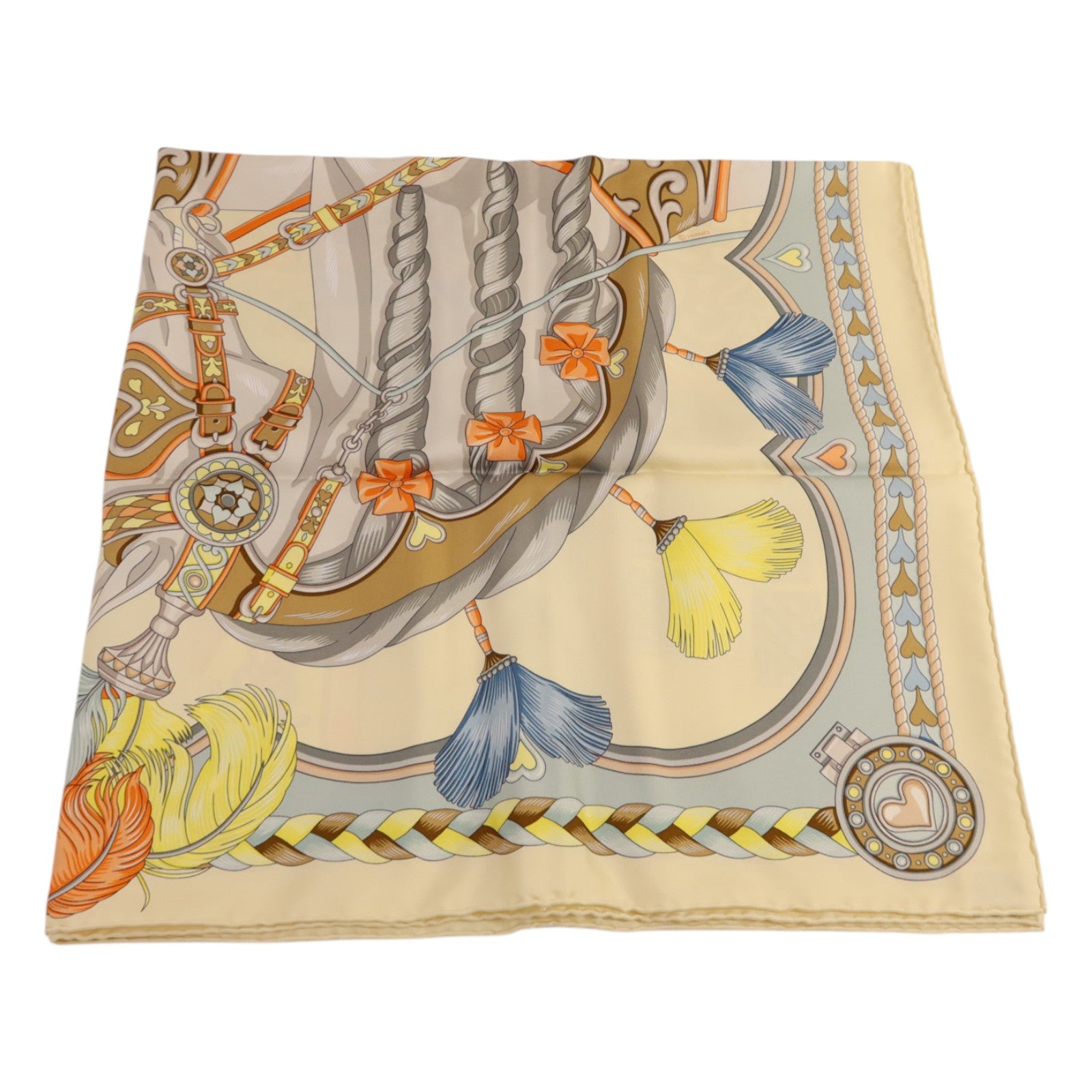 HERMES 絲質Scarf 90x90絲巾