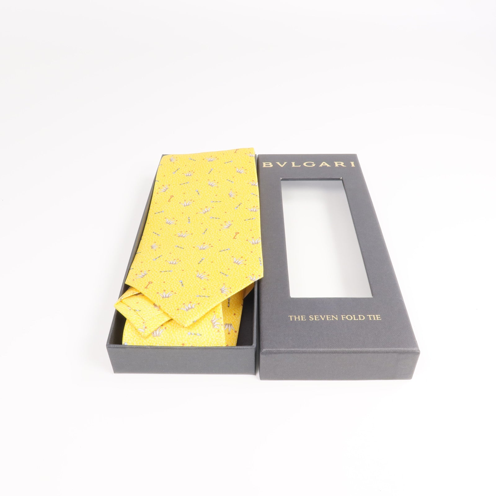 BVLGARI 絲質Tie領帶