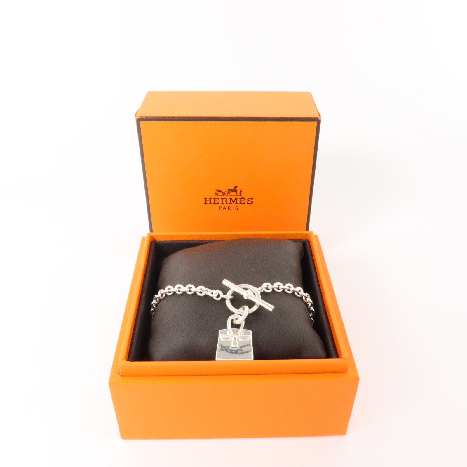 HERMES 925純銀Amulette Birkin Bracelet手鏈