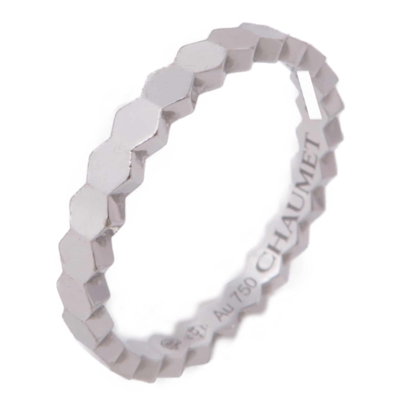 Chaumet 18K白金Bee My Love Ring戒指Chaumet#49/US#4.75