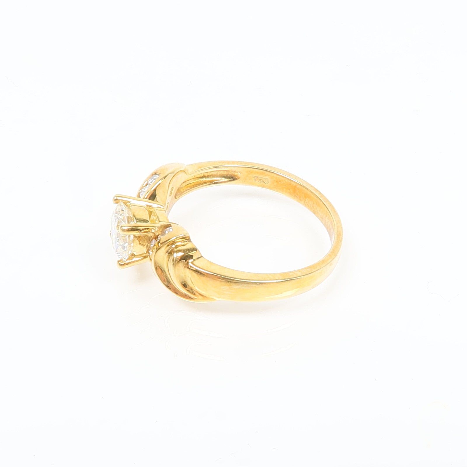 JEWELRY 18K黃金Diamond Ring鑽石戒指US#6.25