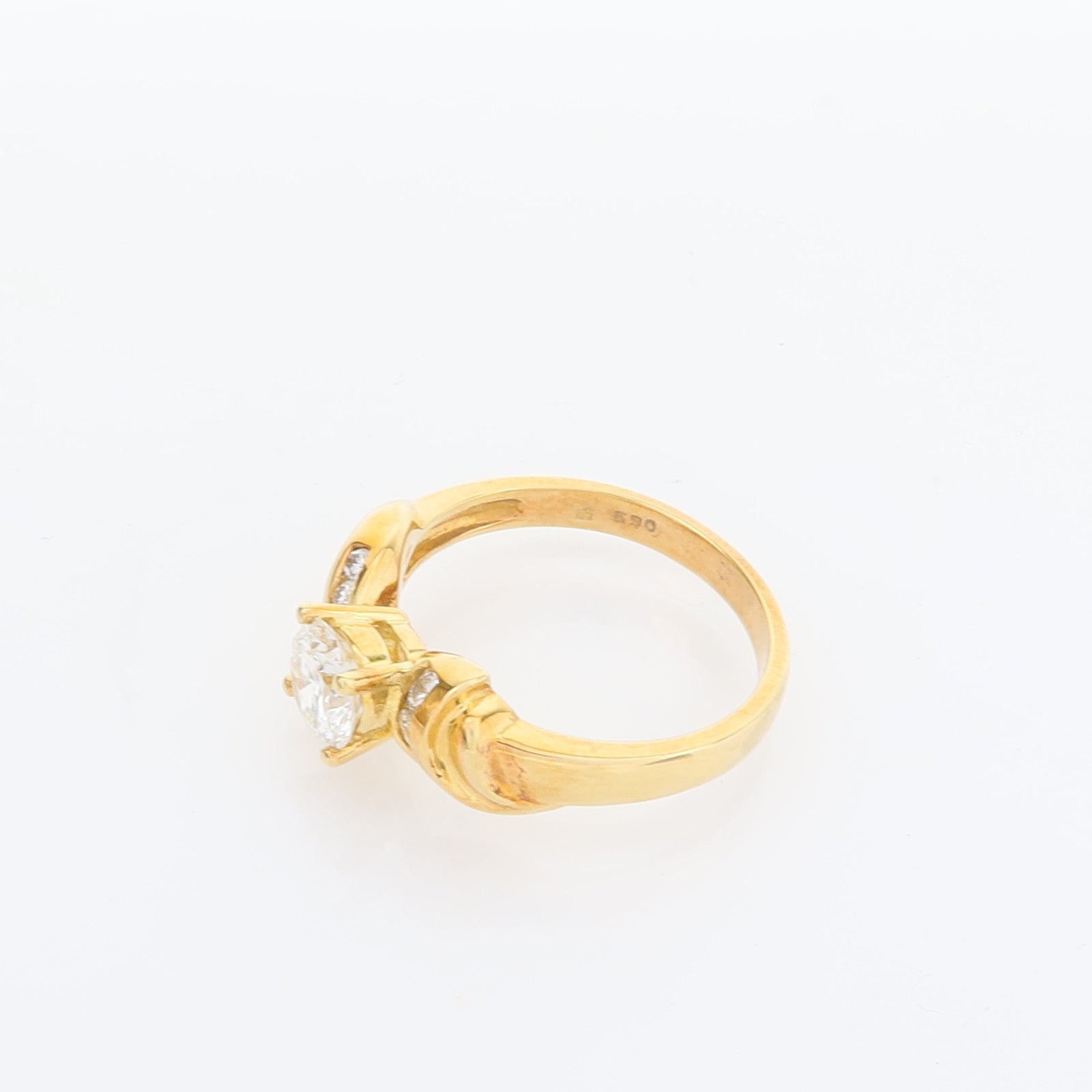 JEWELRY 18K黃金Diamond Ring鑽石戒指US#6.25