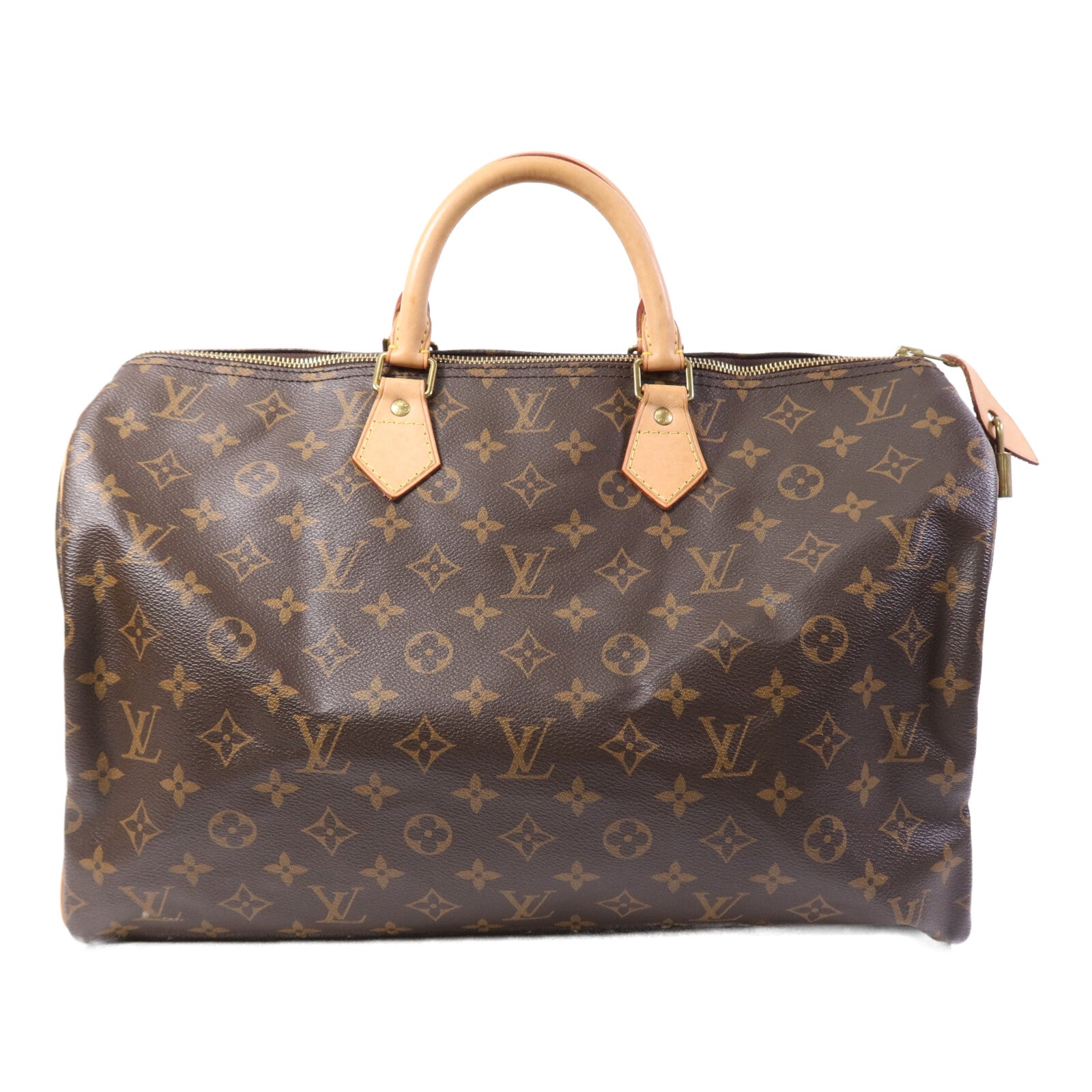 LOUIS VUITTON Monogram Speedy 40金扣手挽袋/波士頓包