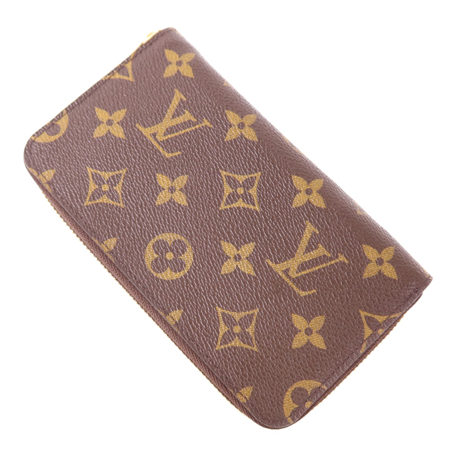 LOUIS VUITTON Monogram Zipper Long Wallet金扣長錢包
