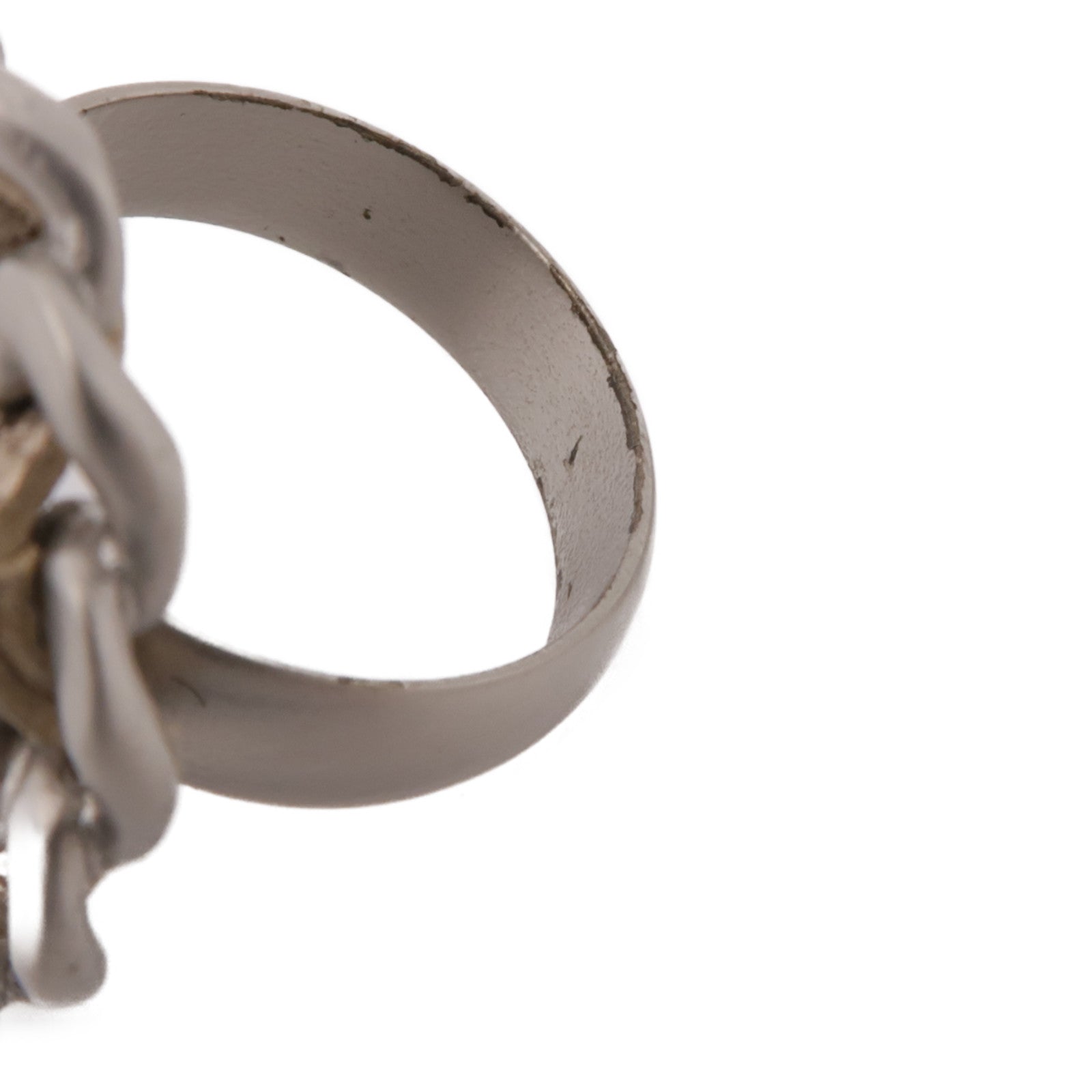 CHANEL 【激減優惠】金屬Ring戒指US#6