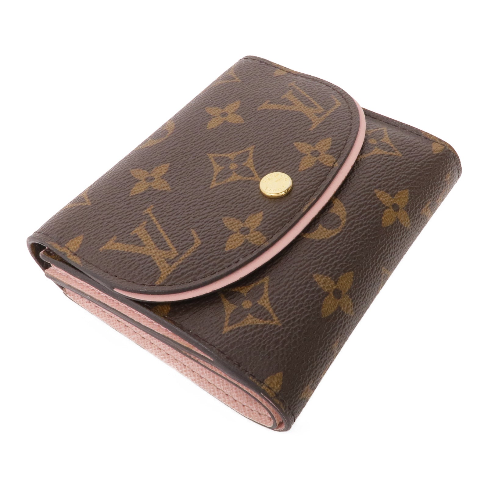 LOUIS VUITTON Monogram Portefeuille Ariane Wallet金扣錢包