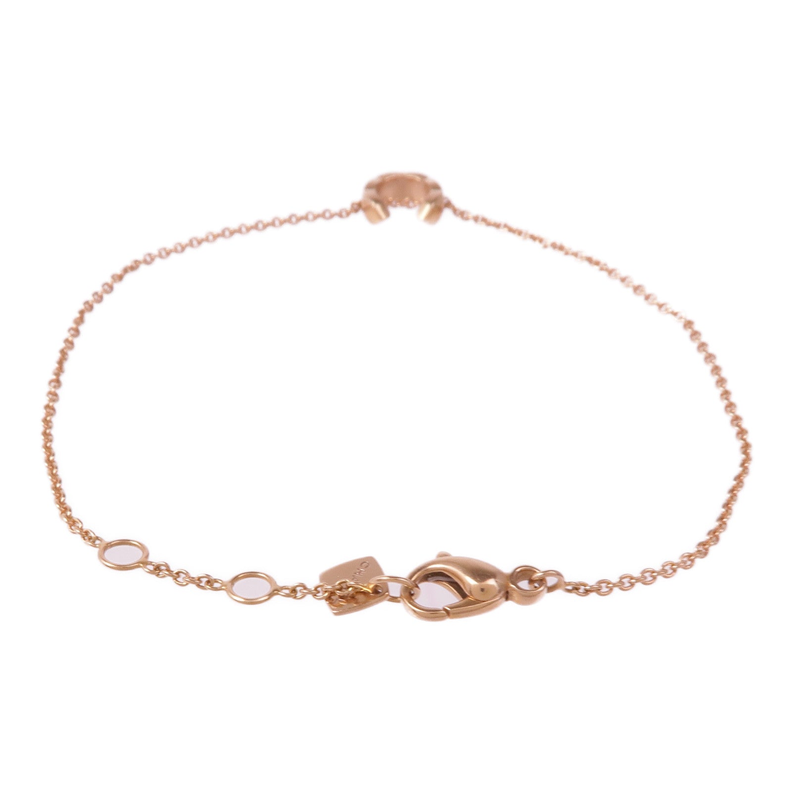 CHANEL 18K玫瑰金Coco Crush Bracelet手鏈